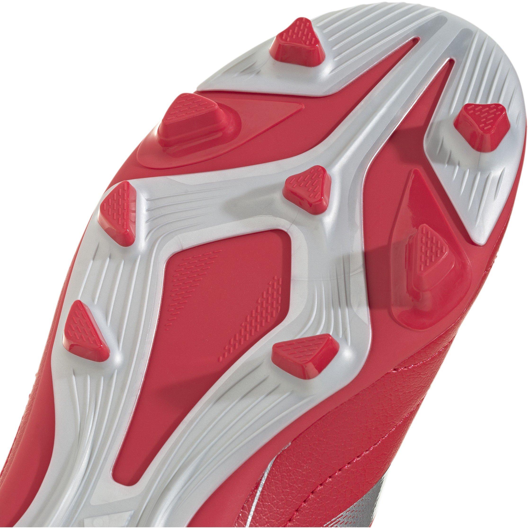 Red/Silver - adidas - Goletto VIII Firm Ground Football Boots Kids - 7