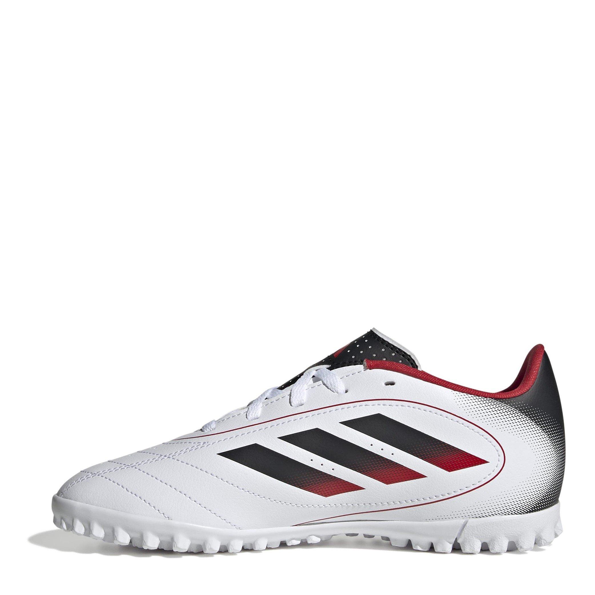 Hvid/Sort - adidas - Goletto VIII Astro Turf Football Boots Kids - 2