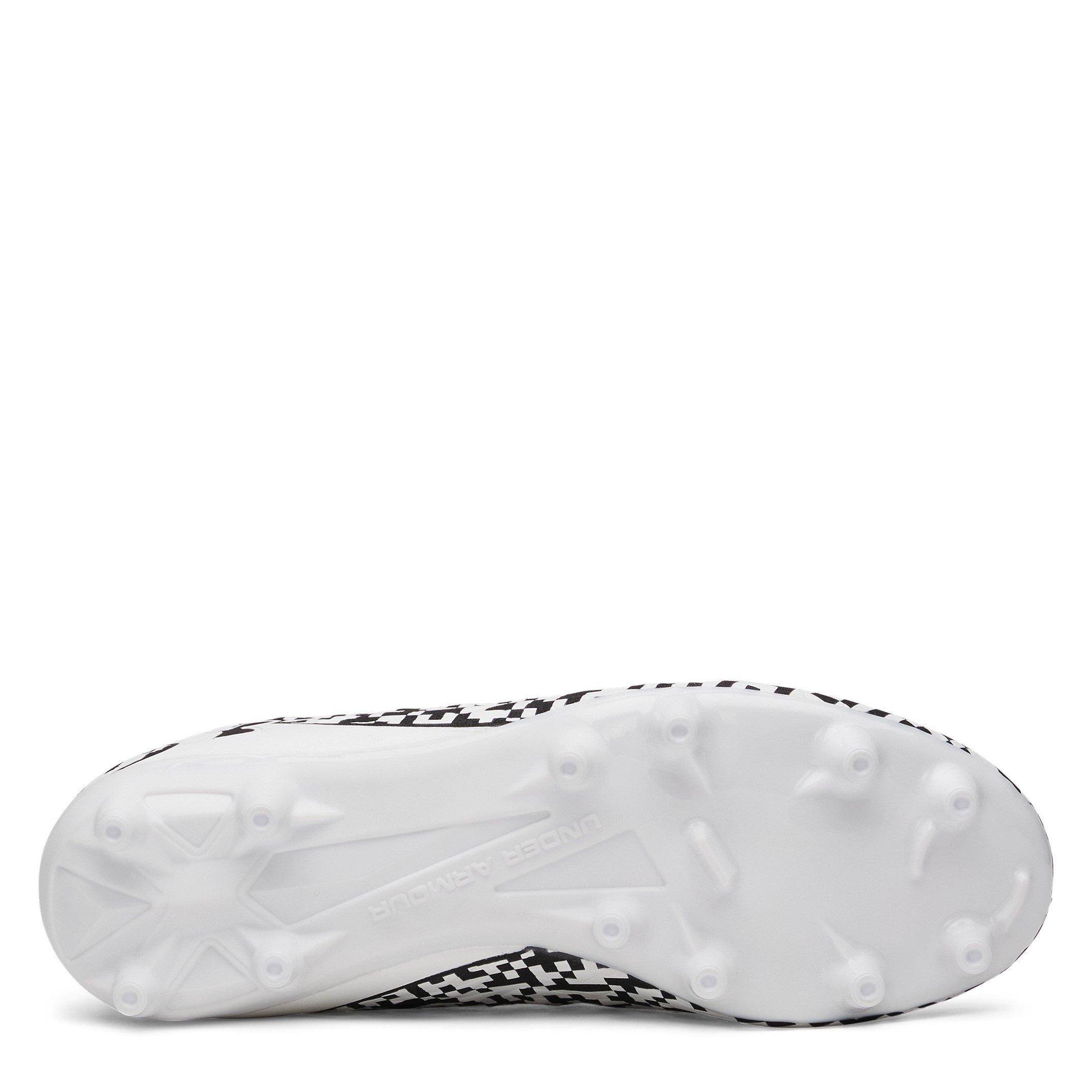 Black/White - Under Armour - Magnetico Club Juniors Firm Ground Football Boots - 3