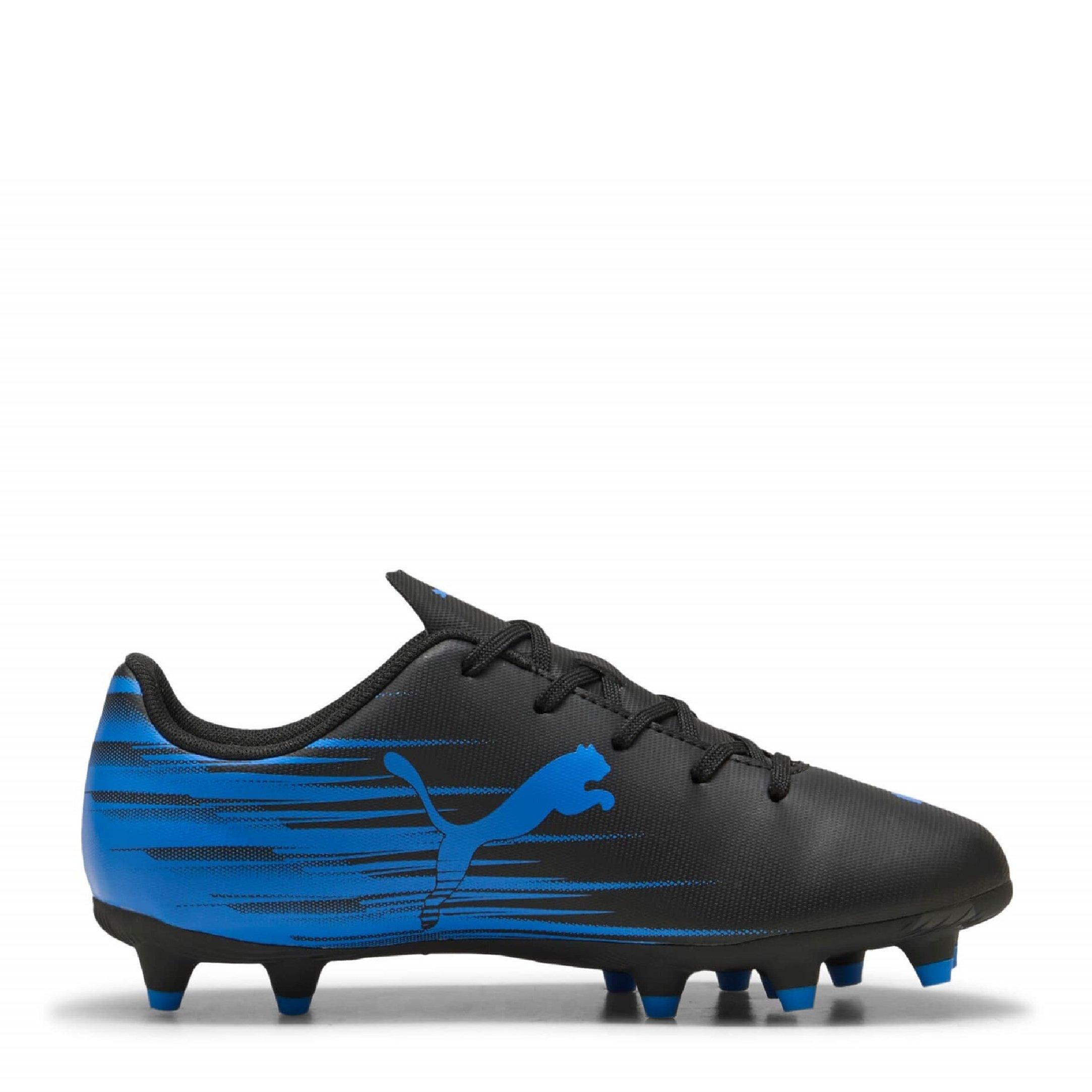 Puma Black-Blue - Puma - ATTACANTO II Juniors Firm Ground Football Boots - 4