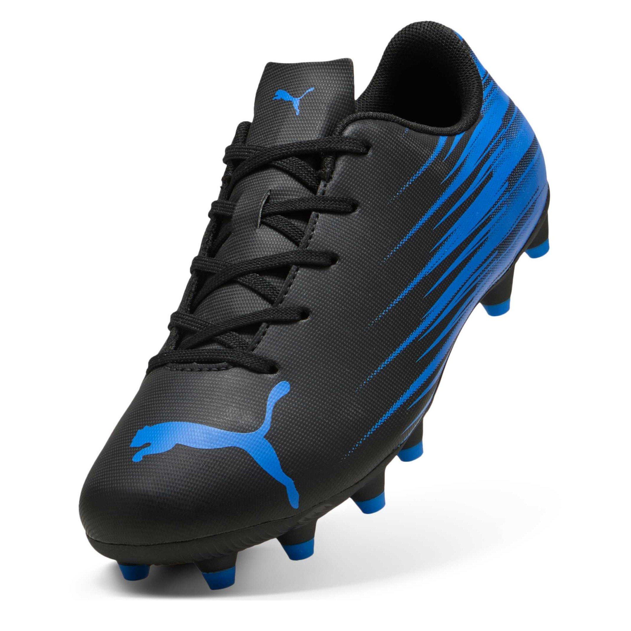 Puma Black-Blue - Puma - ATTACANTO II Juniors Firm Ground Football Boots - 6