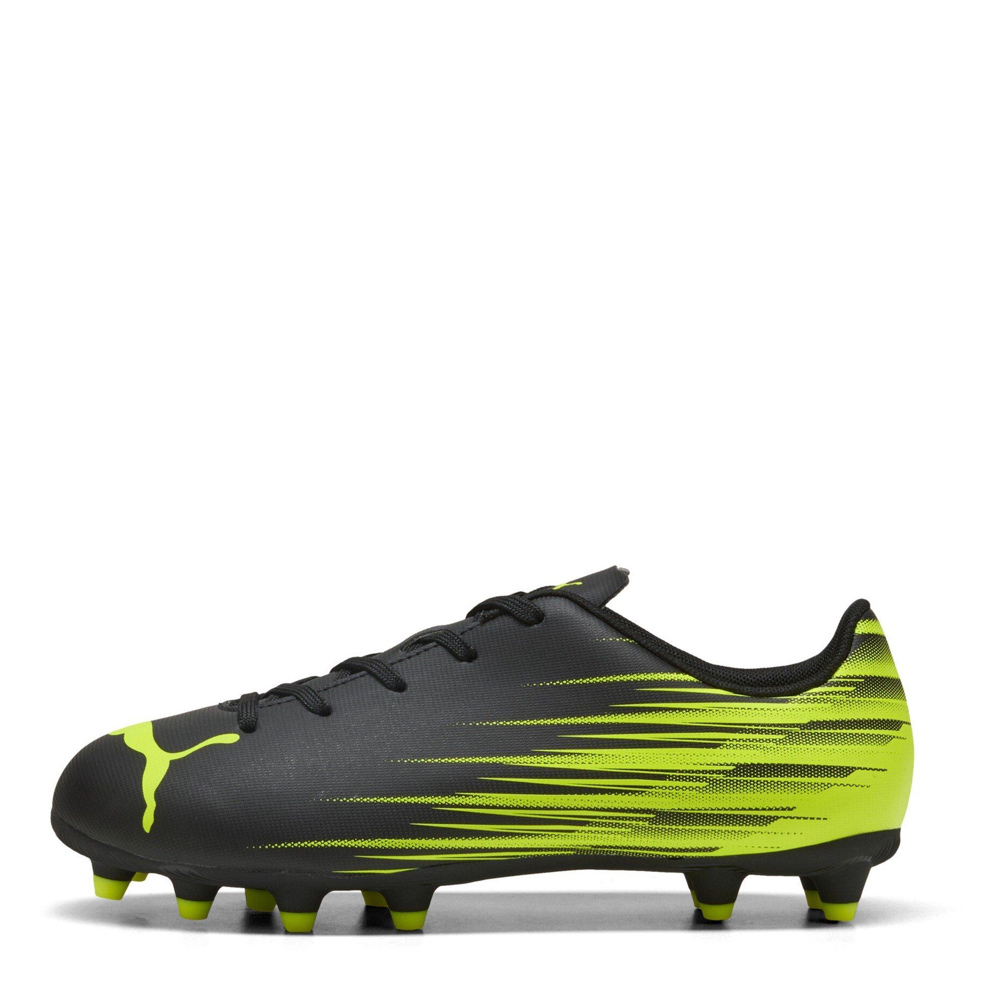 Puma Black/Lime - Puma - Attacanto II Junior Firm Ground Boots - 2