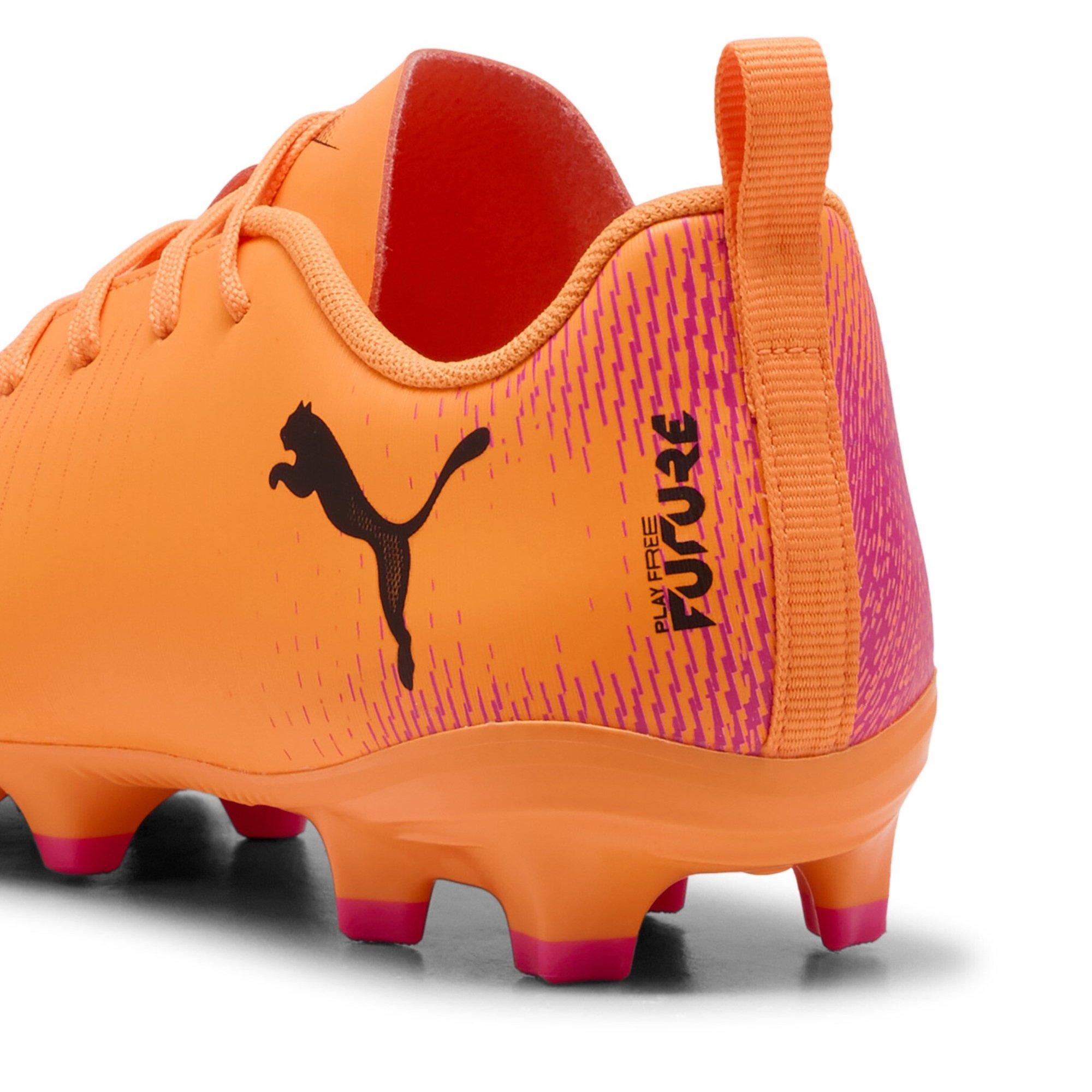 Fire/Blk/Ravish - Puma - FUTURE 8 PLAY Juniors Firm Ground Football Boots - 5