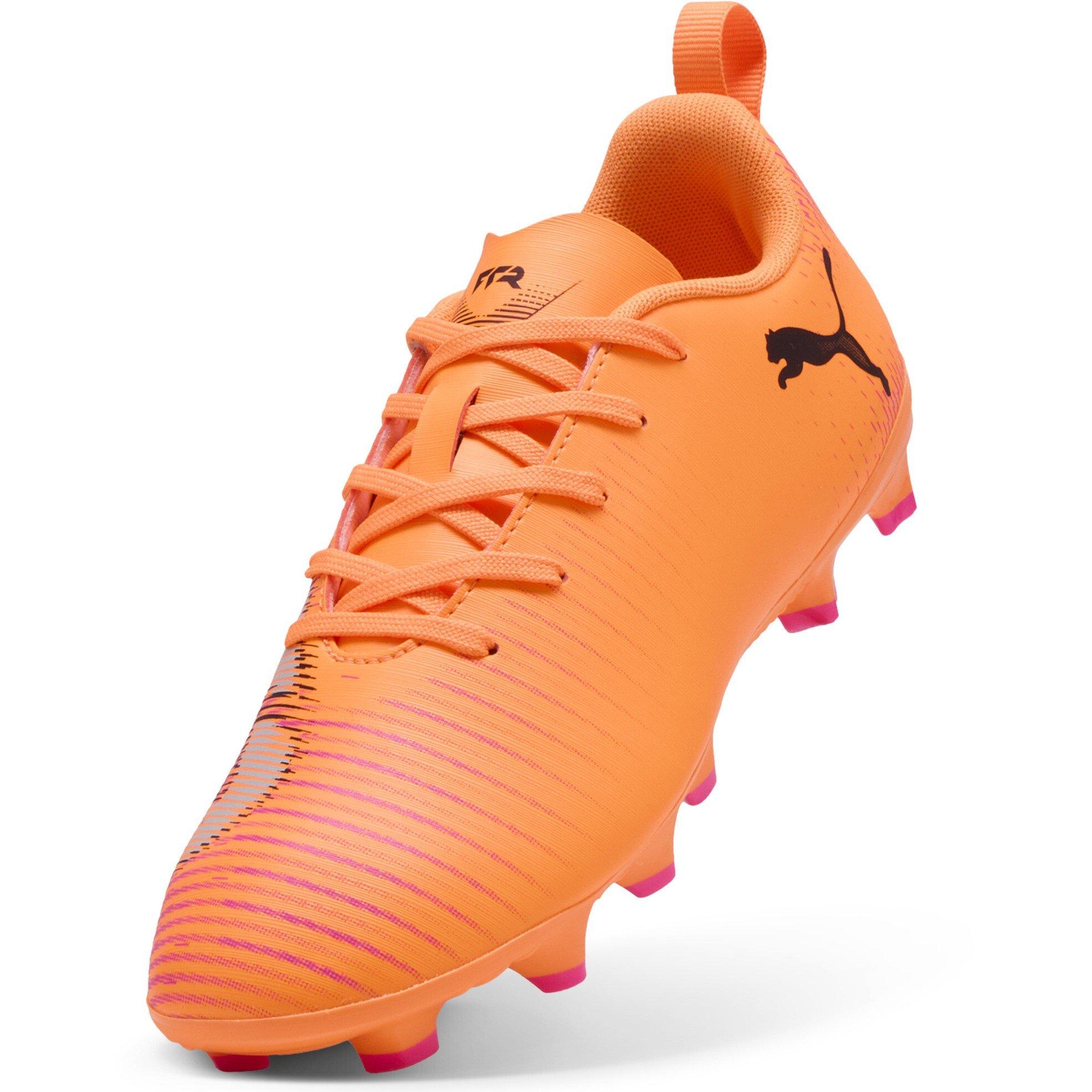 Fire/Blk/Ravish - Puma - FUTURE 8 PLAY Juniors Firm Ground Football Boots - 6