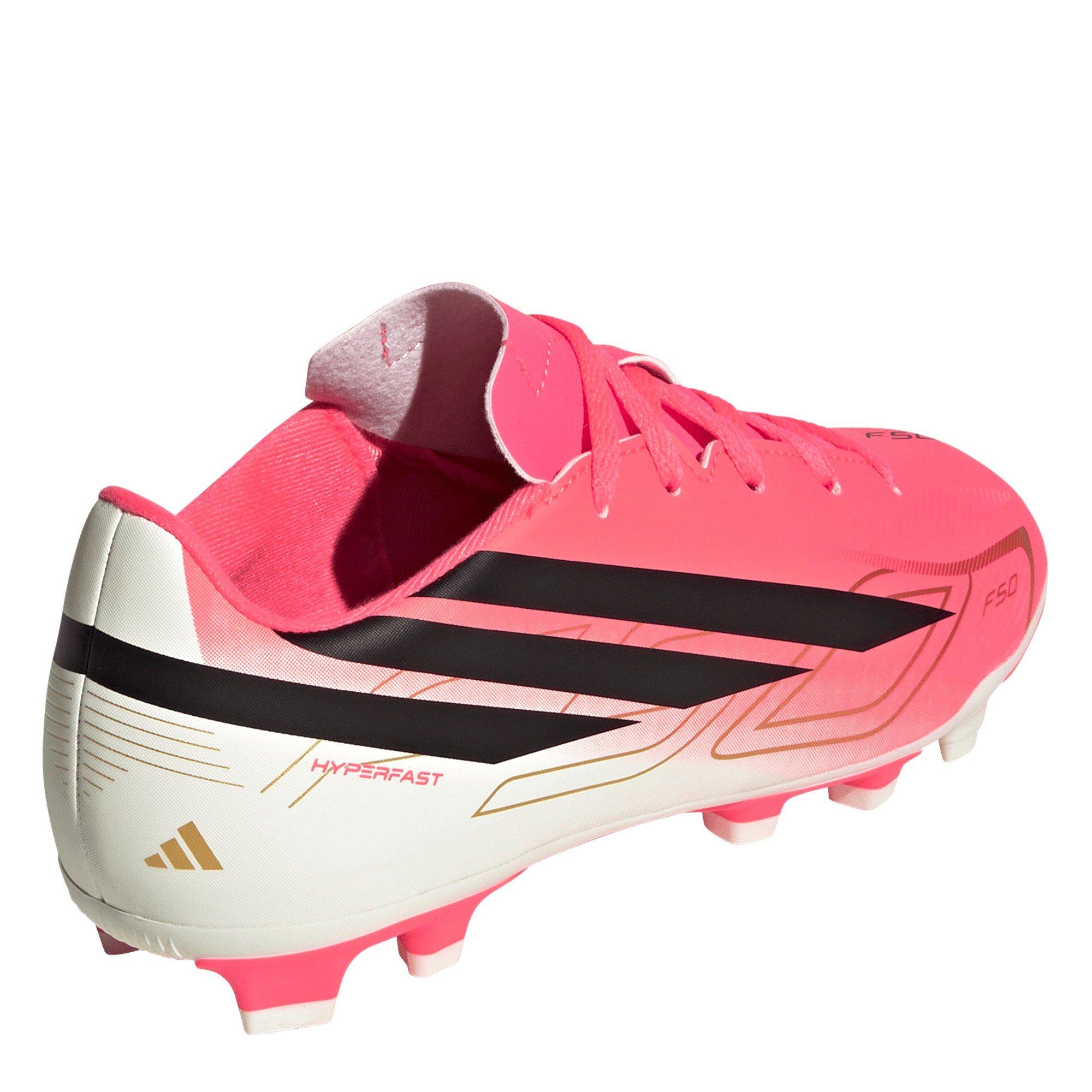 Solar/Blk/Gold - adidas - Adidas F50 Club Fg Jn64 - 4