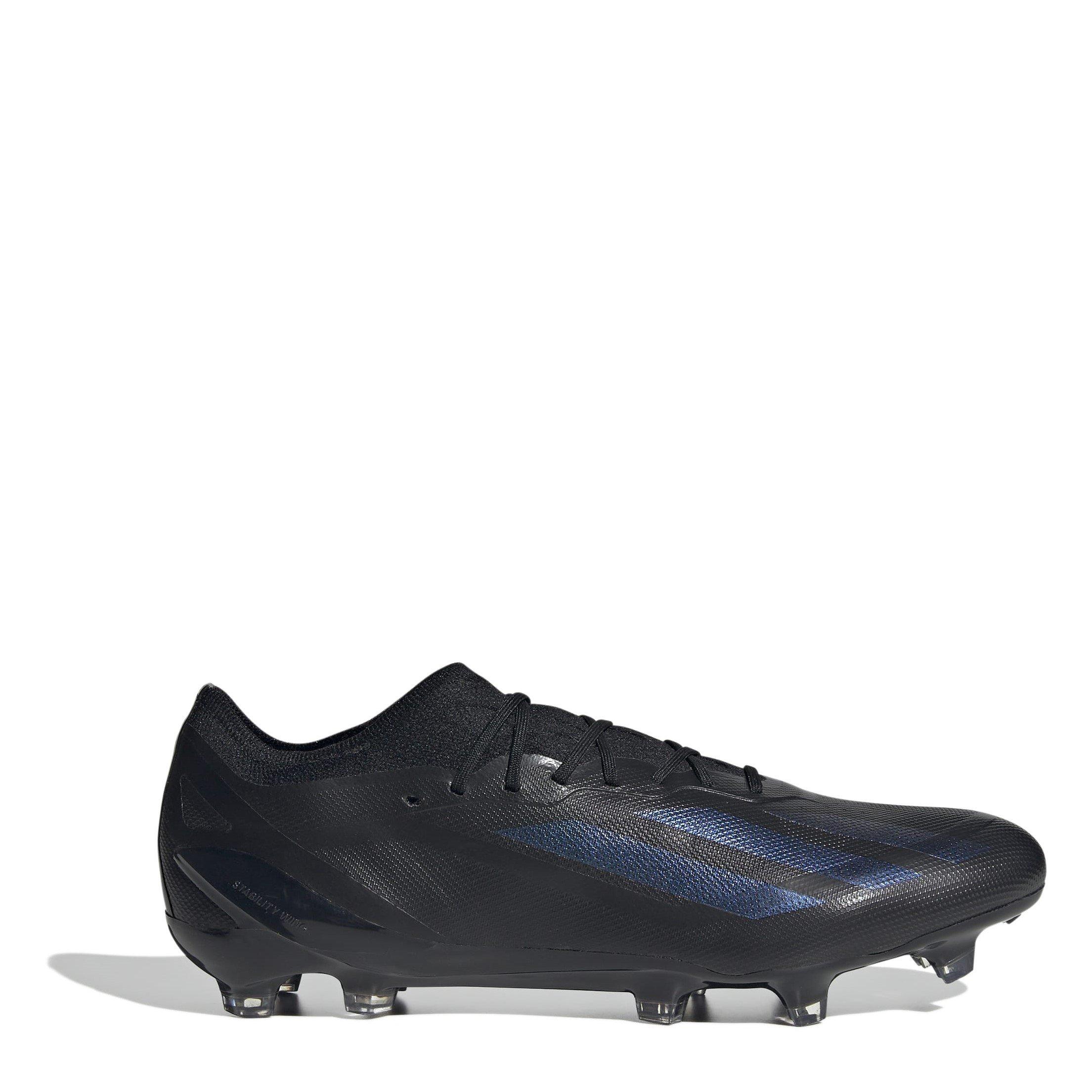 Core Black/Core - adidas - X Crazyfast.1 Juniors Firm Ground Football Boots - 1