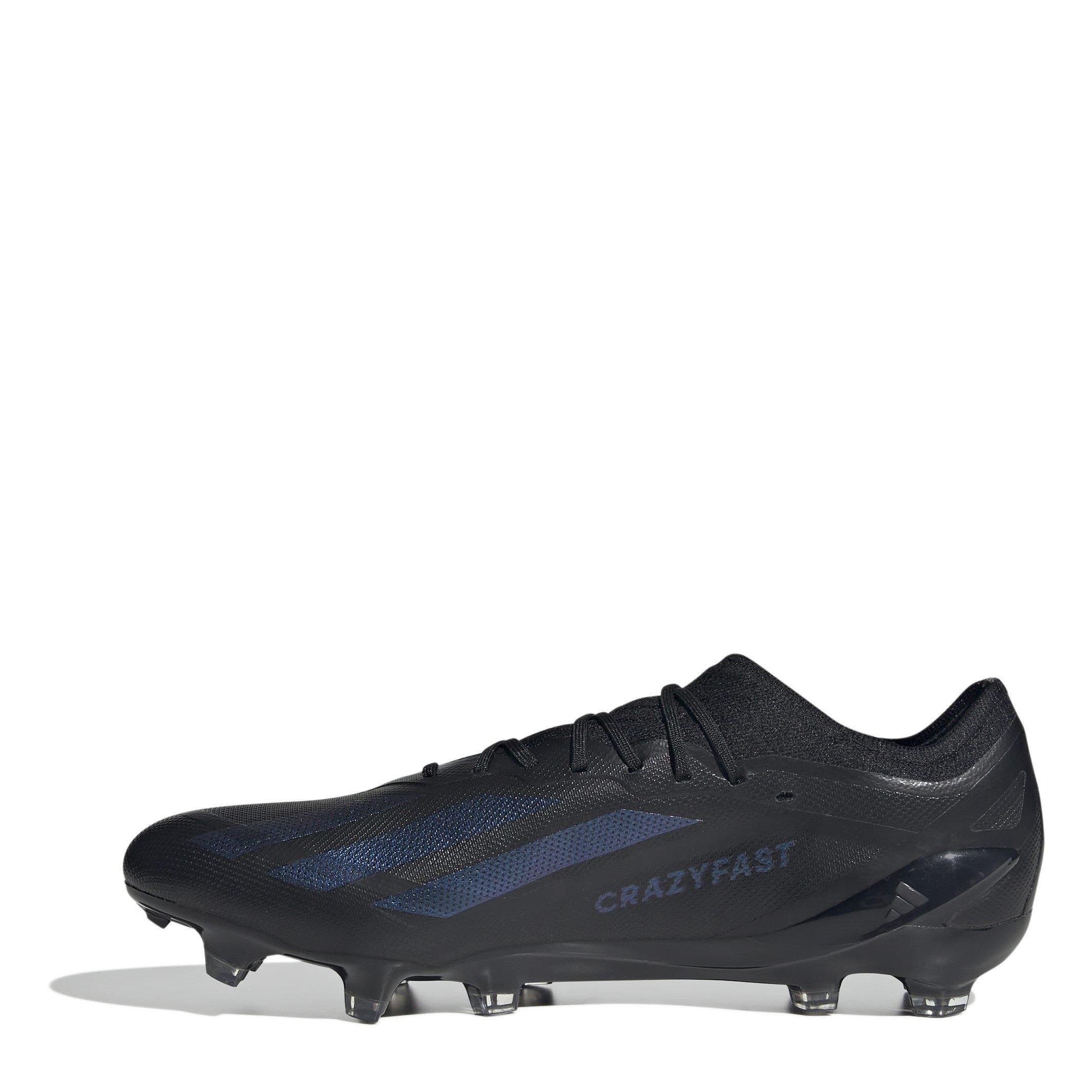 Core Black/Core - adidas - X Crazyfast.1 Juniors Firm Ground Football Boots - 2