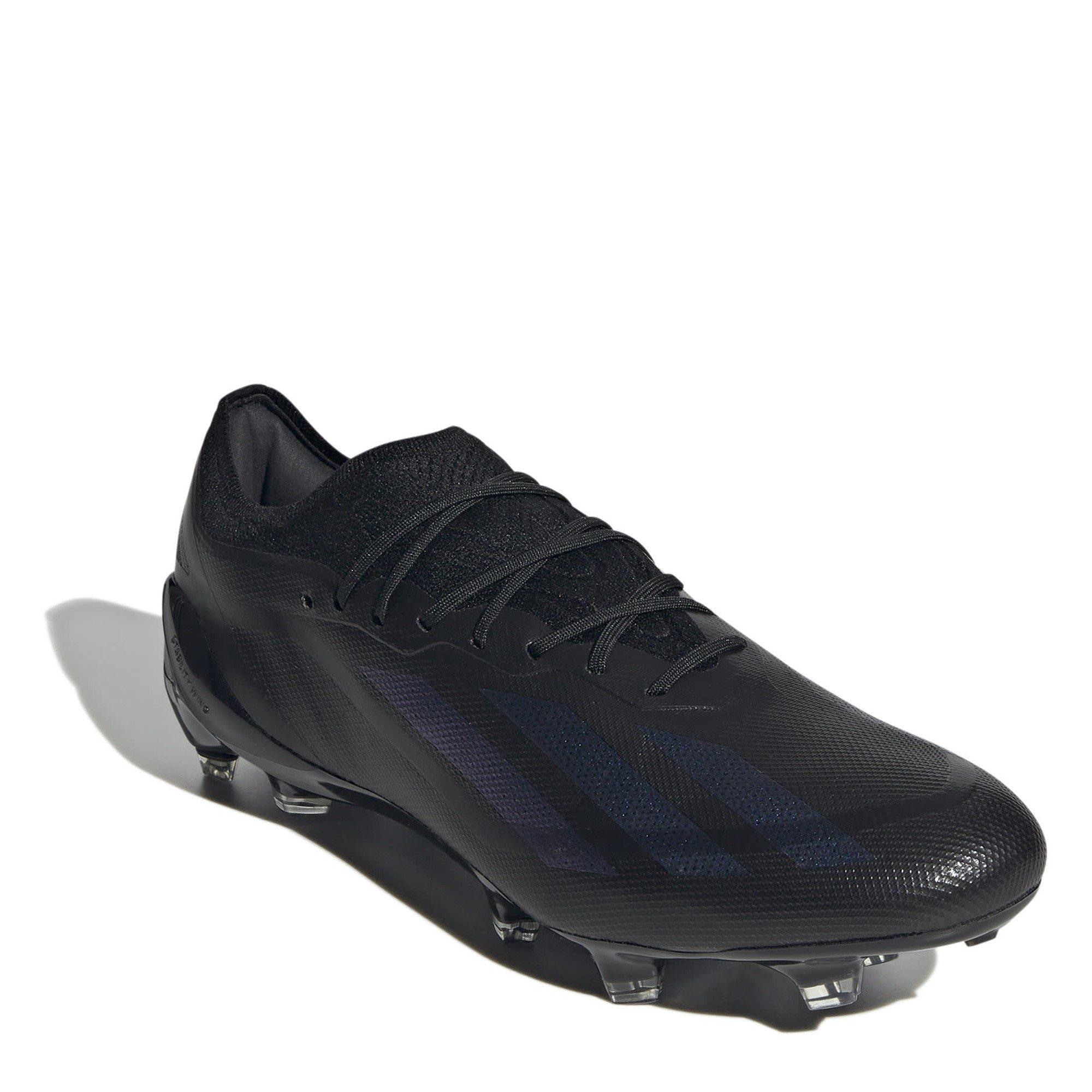 Core Black/Core - adidas - X Crazyfast.1 Juniors Firm Ground Football Boots - 3