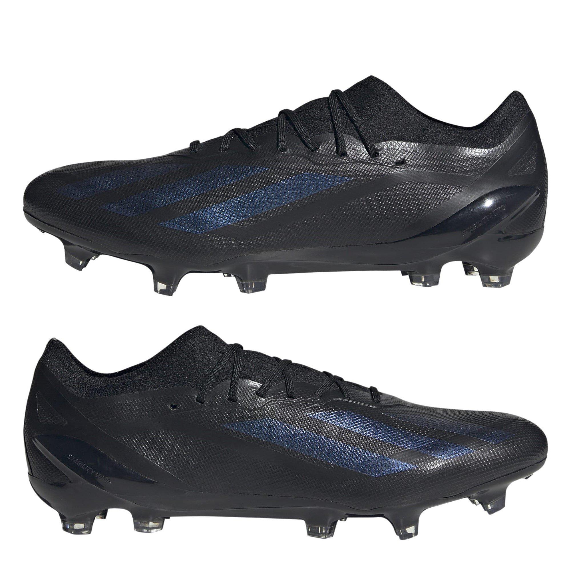 Core Black/Core - adidas - X Crazyfast.1 Juniors Firm Ground Football Boots - 9