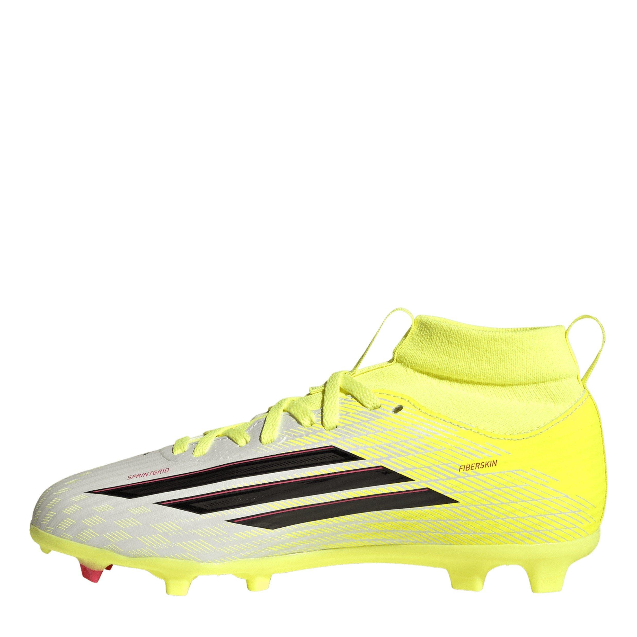 Solar Yellow - adidas - F50 League Juniors Firm Ground Football Boots - 2