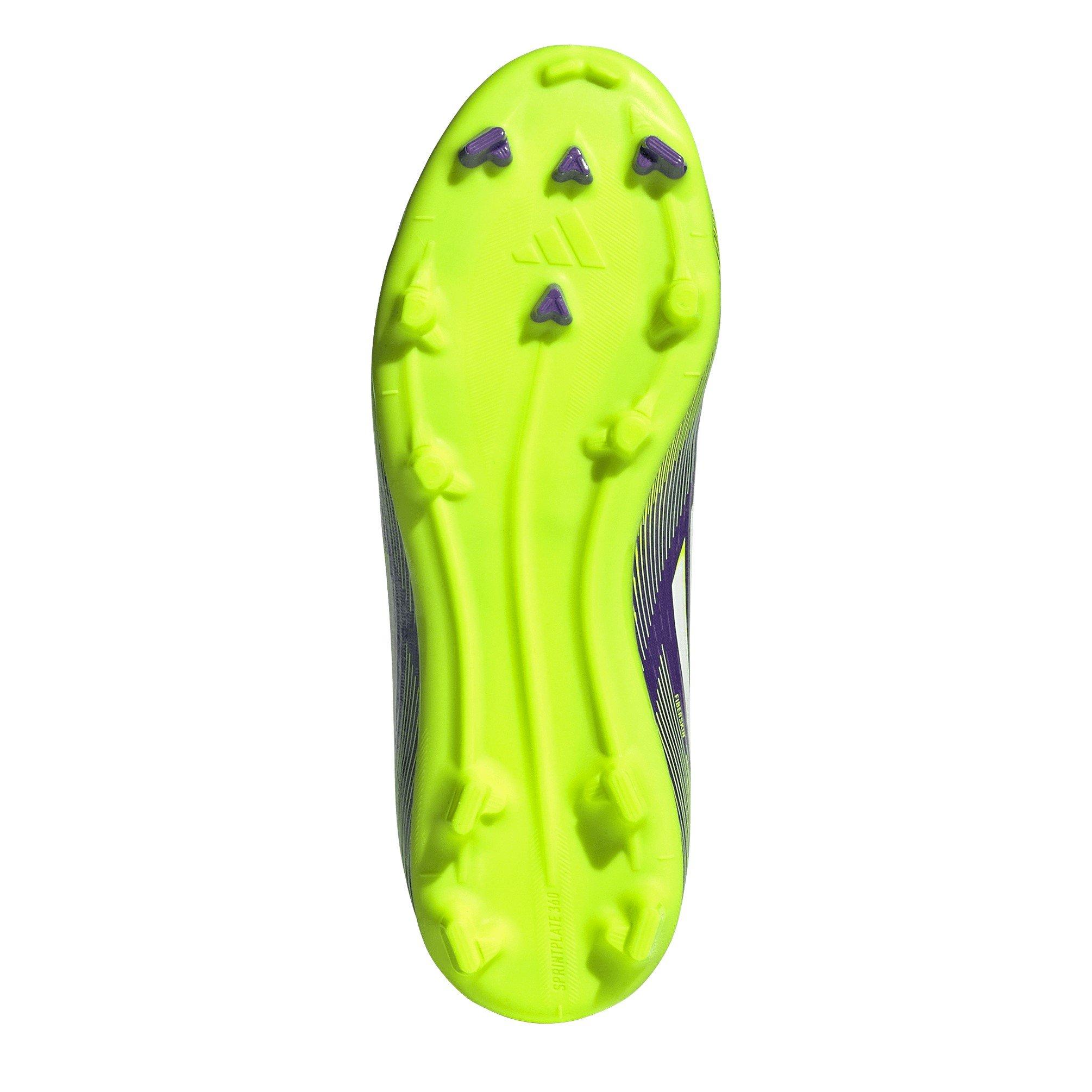 Purple/White - adidas - F50 League Juniors Firm Ground Football Boots - 6