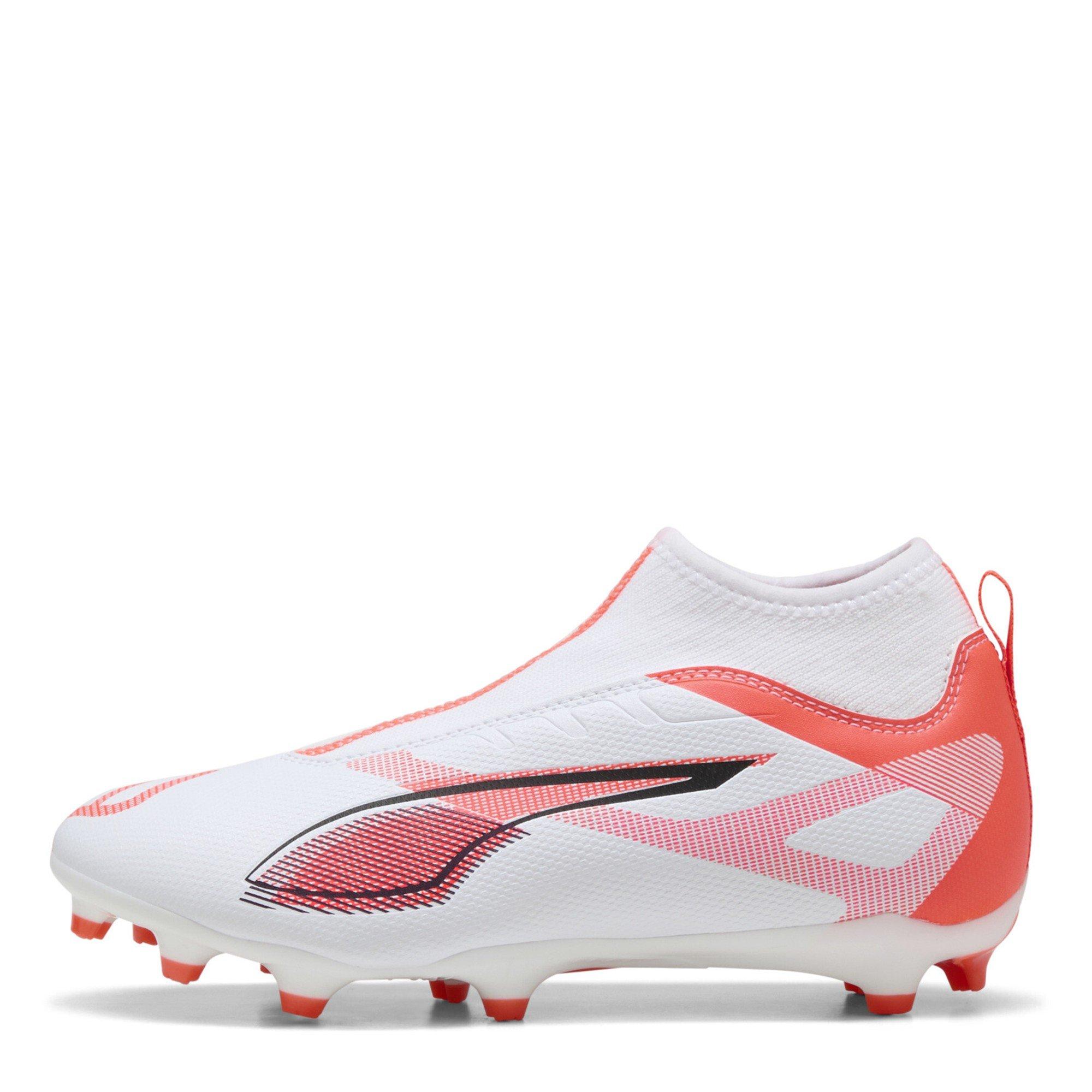 White-Bl - Puma - Puma Ultra 5 Match+ Ll Fg/Ag Jr Firm Ground Football Boots Unisex Kids - 2