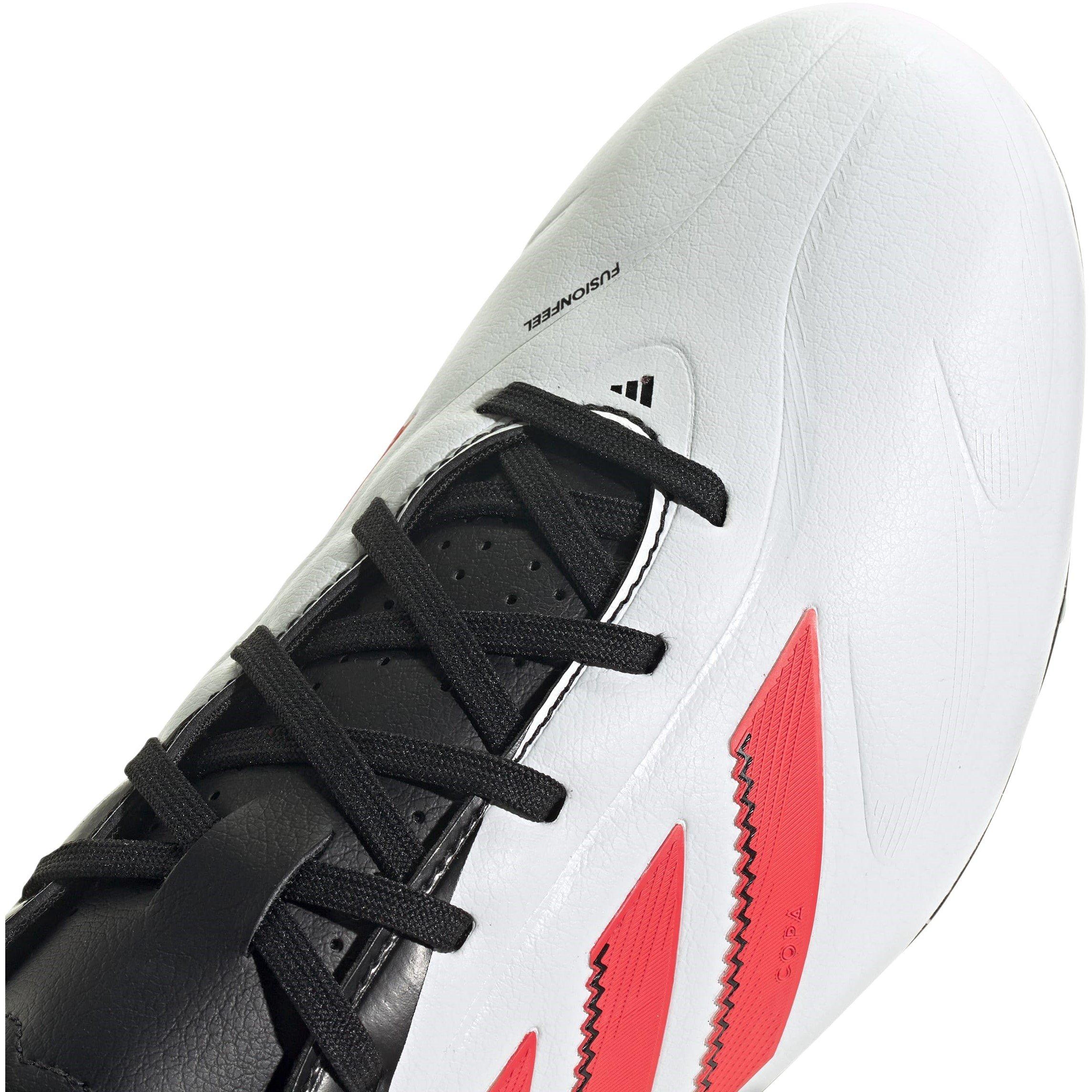 Ftwr White/Luci - adidas - Unisex Kids' Firm Ground Football Boots - 7