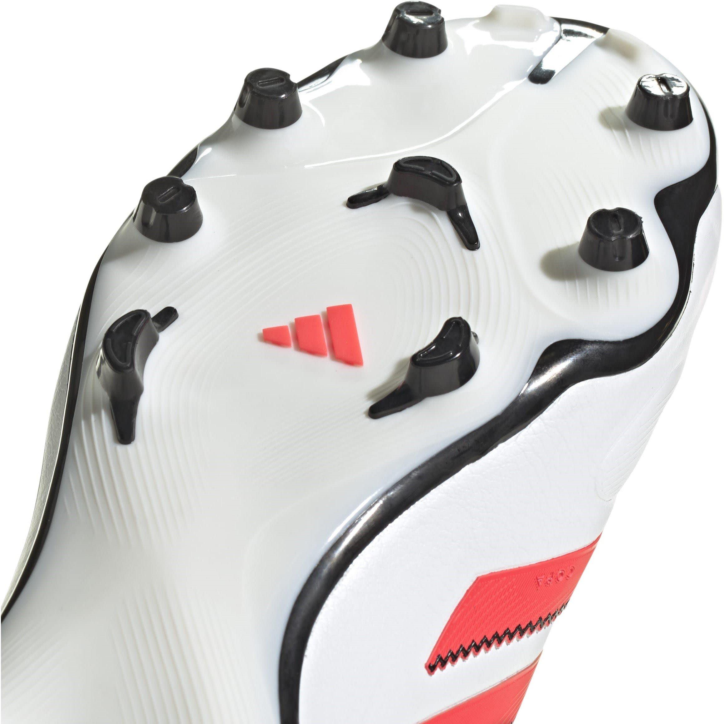 Ftwr White/Luci - adidas - Unisex Kids' Firm Ground Football Boots - 8