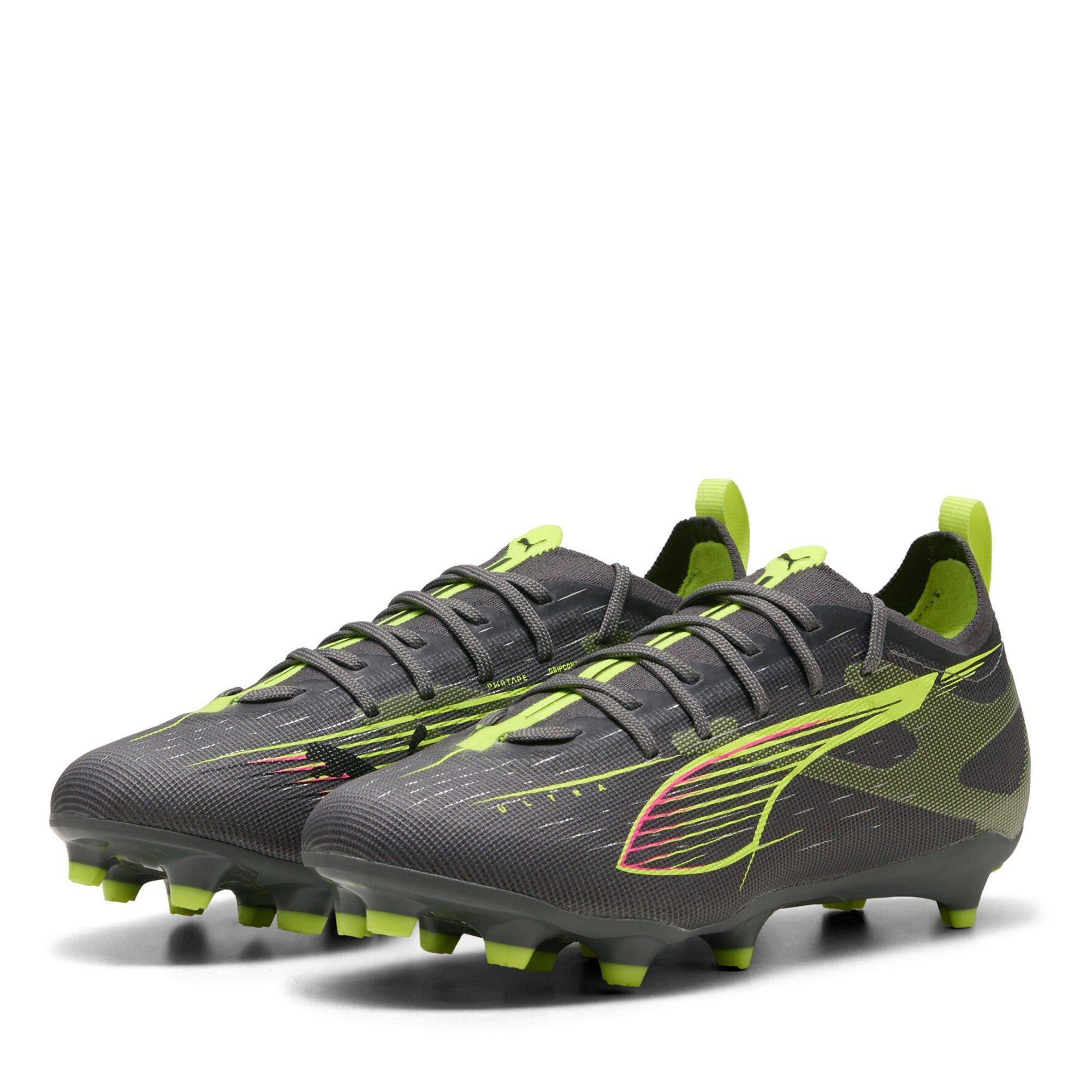 Matte Aged Sil - Puma - Puma Ultra 5 Pro Fg/Ag Jr Firm Ground Football Boots Unisex Kids - 1
