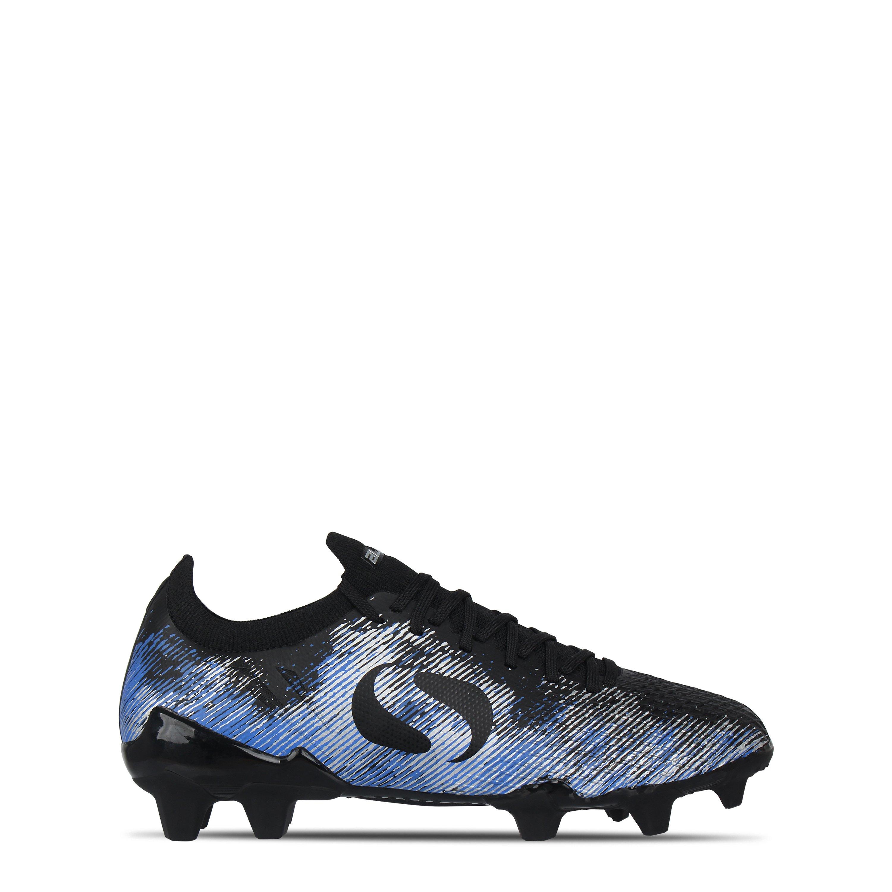 Black/Blue - Sondico - Blaze Junior FG Football Boots - 1