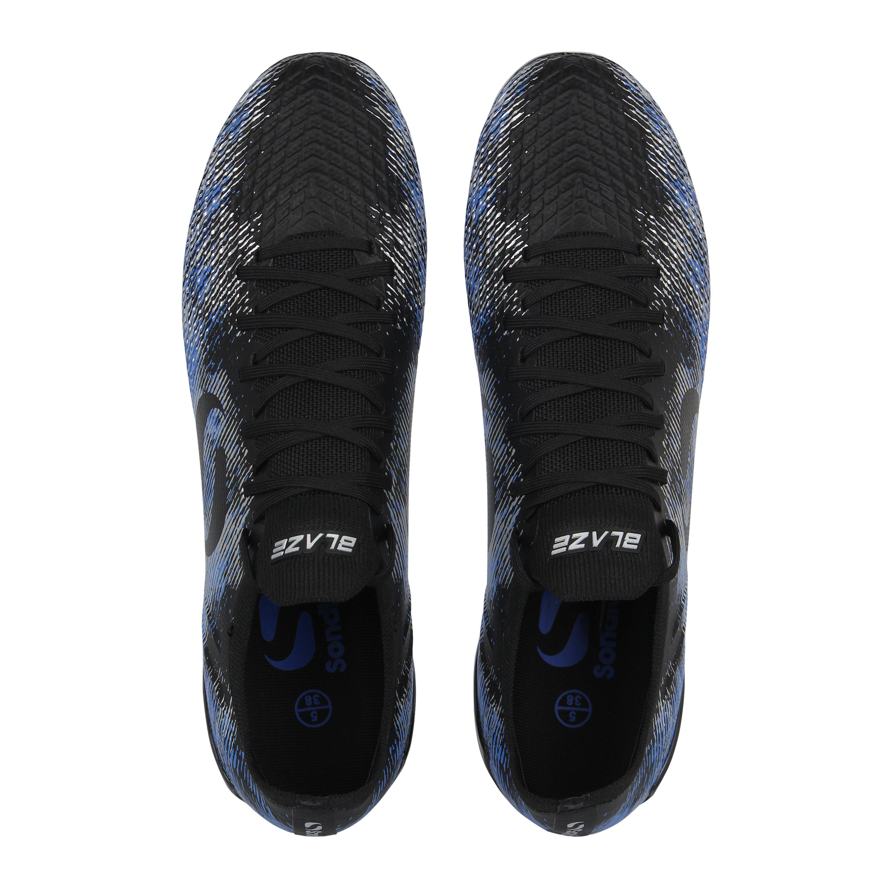Schwarz/Blau - Sondico - Blaze Junior FG Football Boots - 6