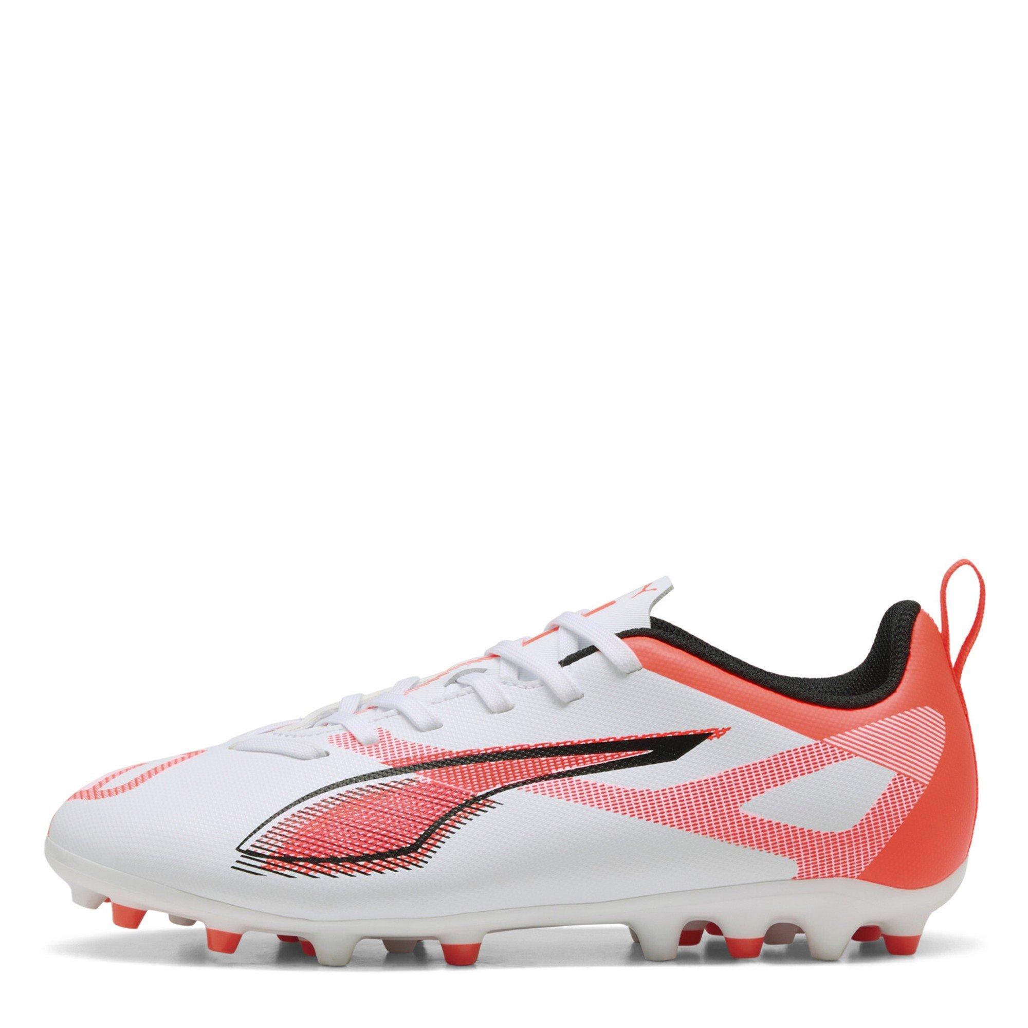 White-Bl - Puma - Unisex Kids' Firm Ground Football Boots - 2