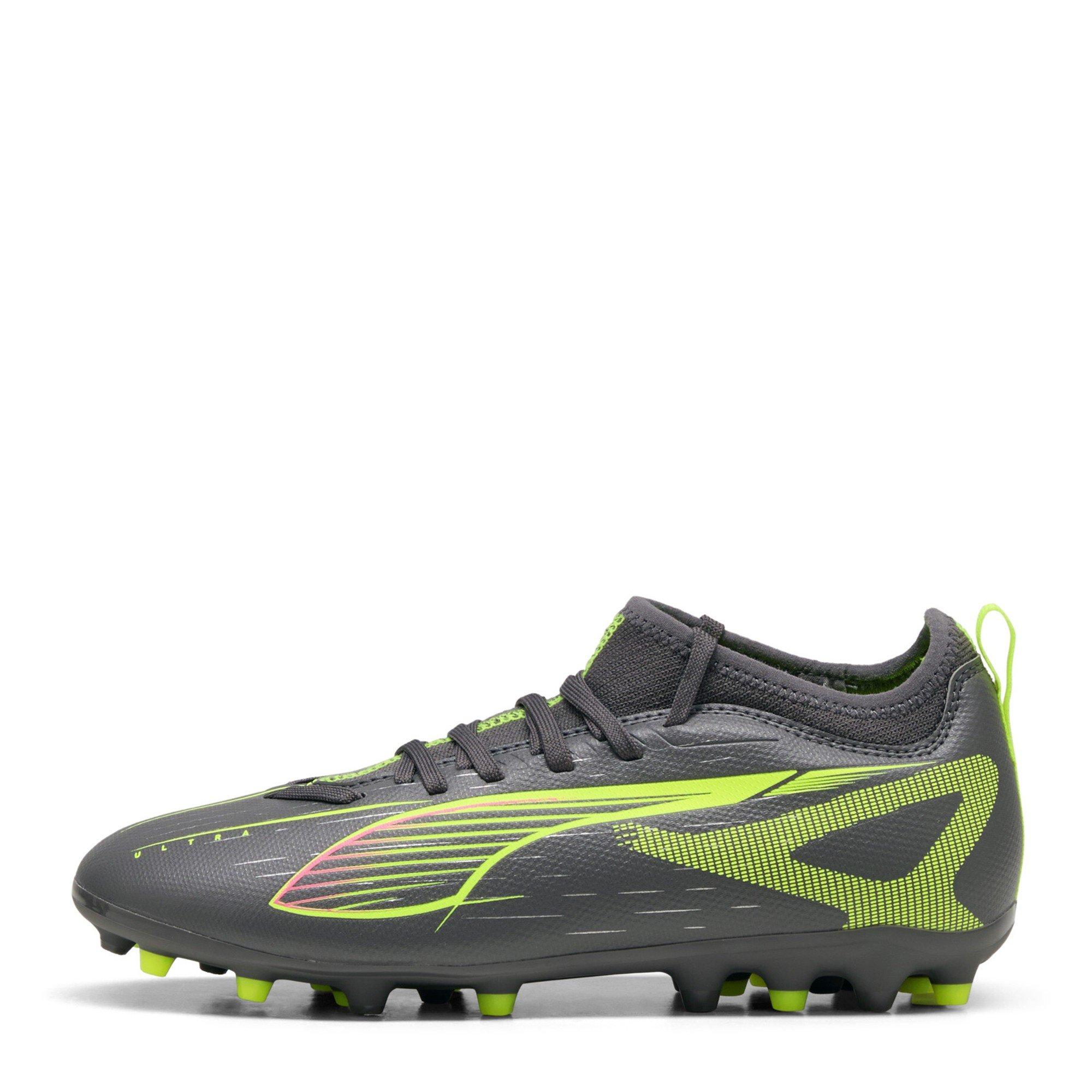 Matte Aged Sil- - Puma - Unisex Kids' Ultra 5 Match Mg Firm Ground Football Boots - 2