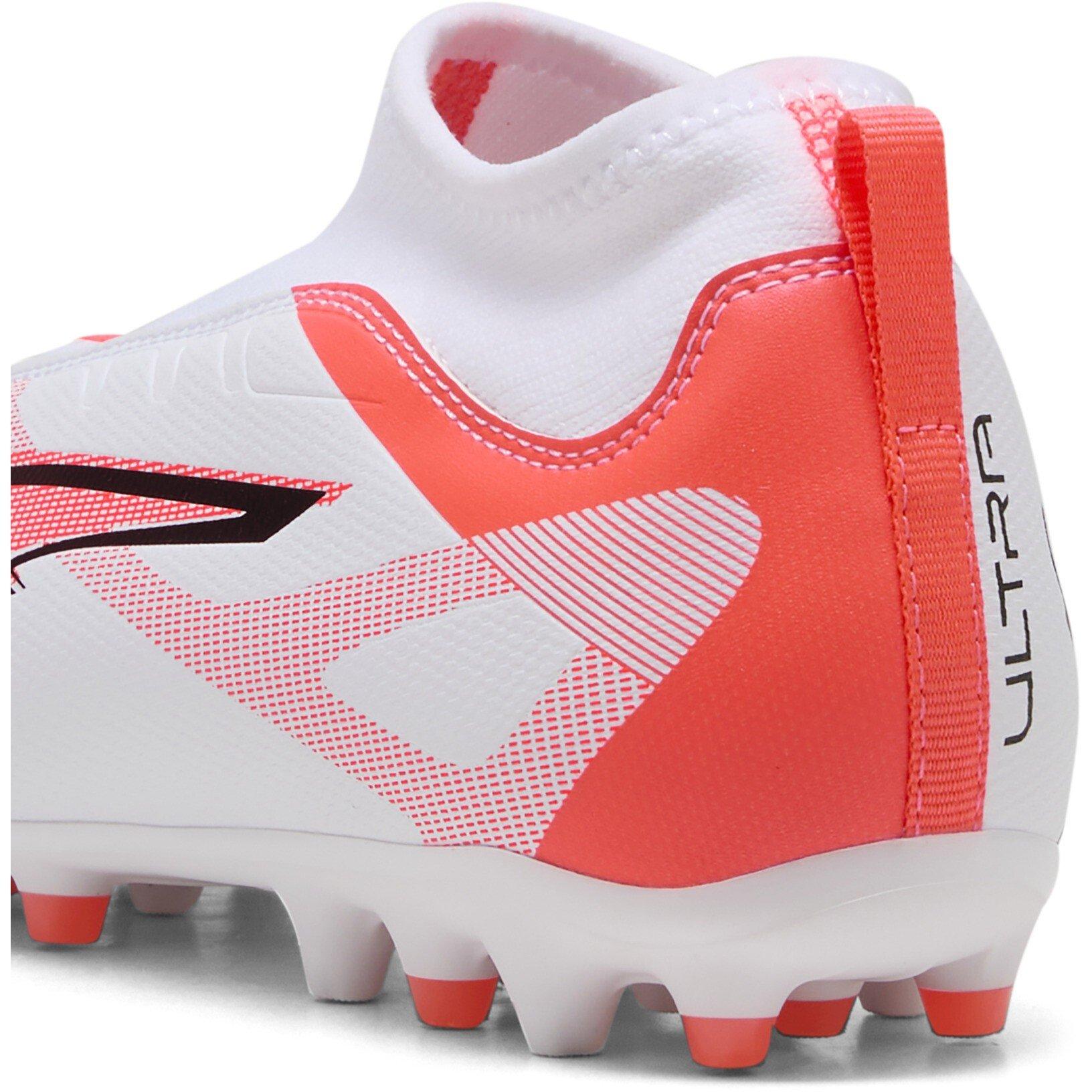White-Bl - Puma - Kids' Firm Ground Football Boots - 5