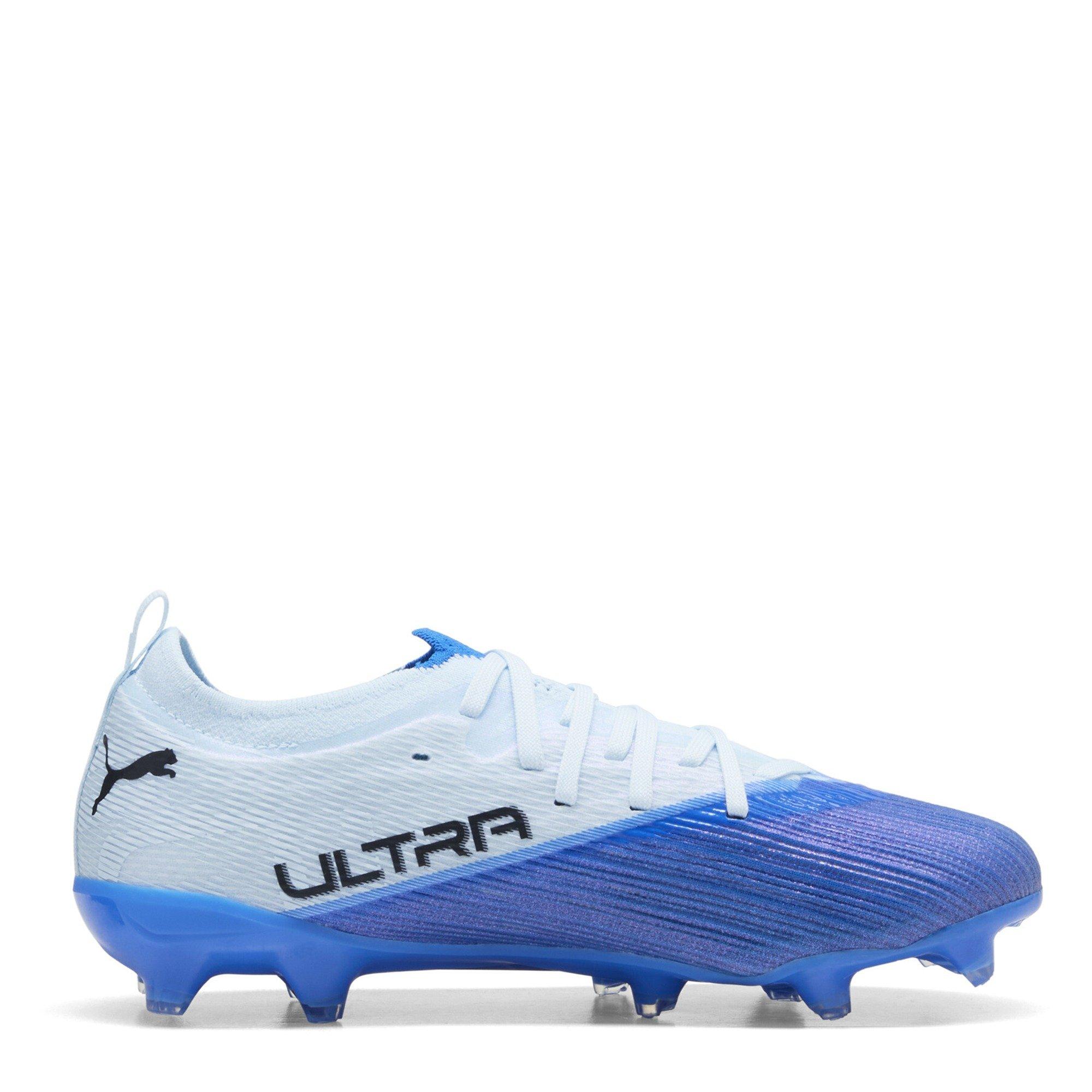 Bianco/Azzurro - Puma - Kids' Ultra 7.1 FG Football Boots - 4