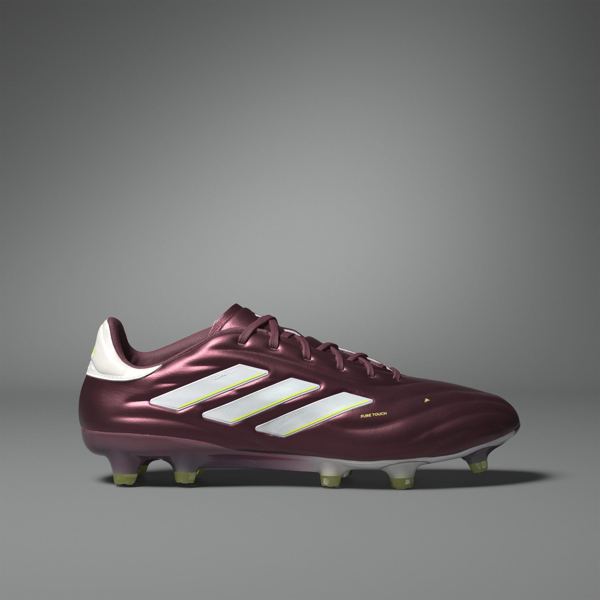Shadow Rot/Ftwr - adidas - Copa Pure 2 Elite Junior Firm Ground Football Boots - 12