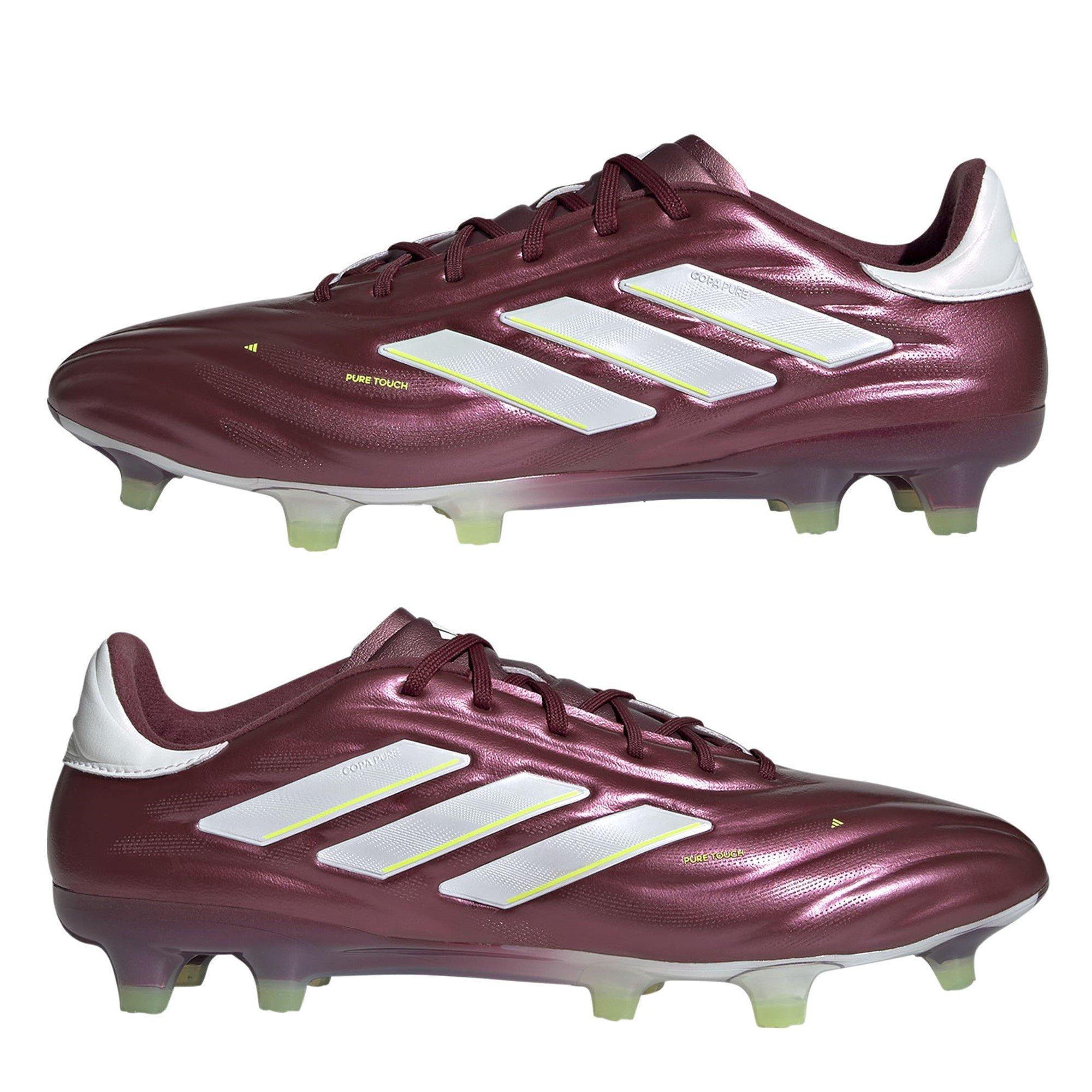 Shadow Rot/Ftwr - adidas - Copa Pure 2 Elite Junior Firm Ground Football Boots - 9