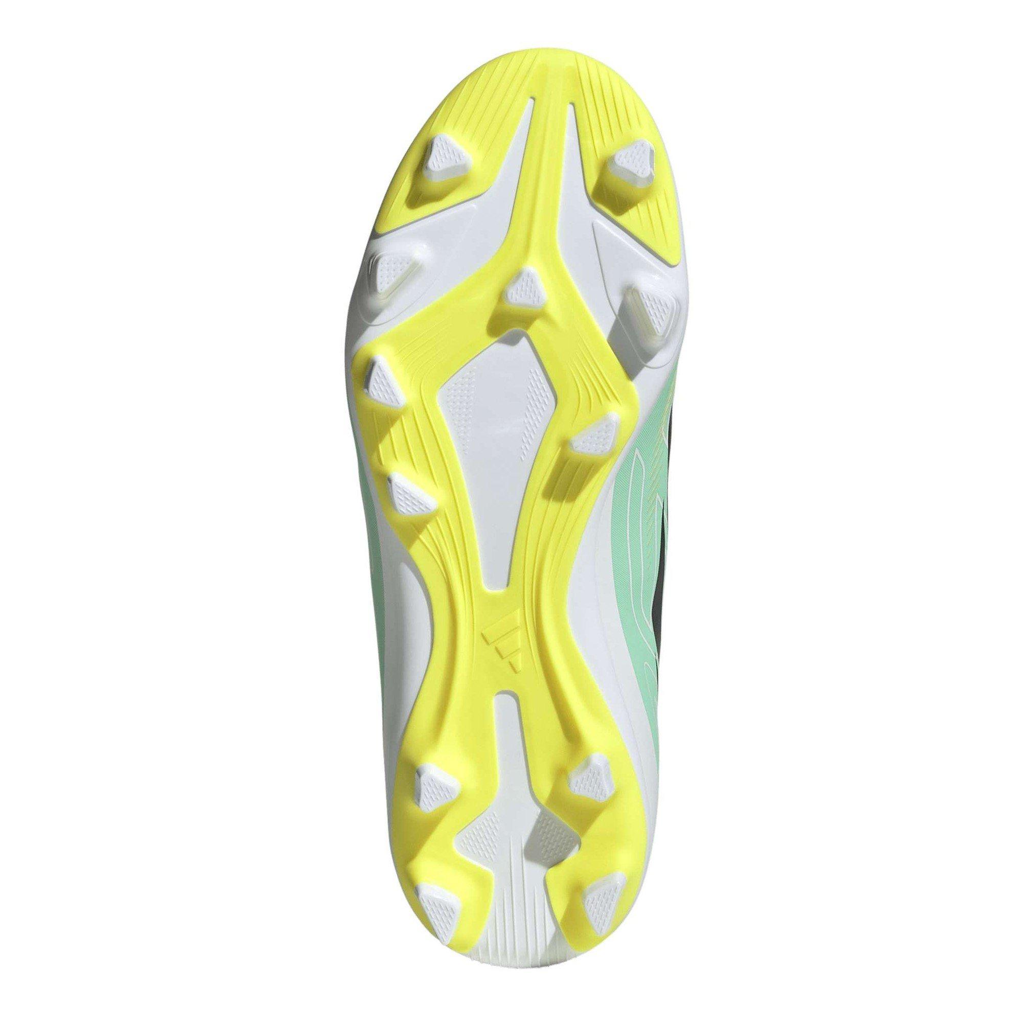 Mint/Black - adidas - Kids' F50 Firm-Ground Football Boots - 6