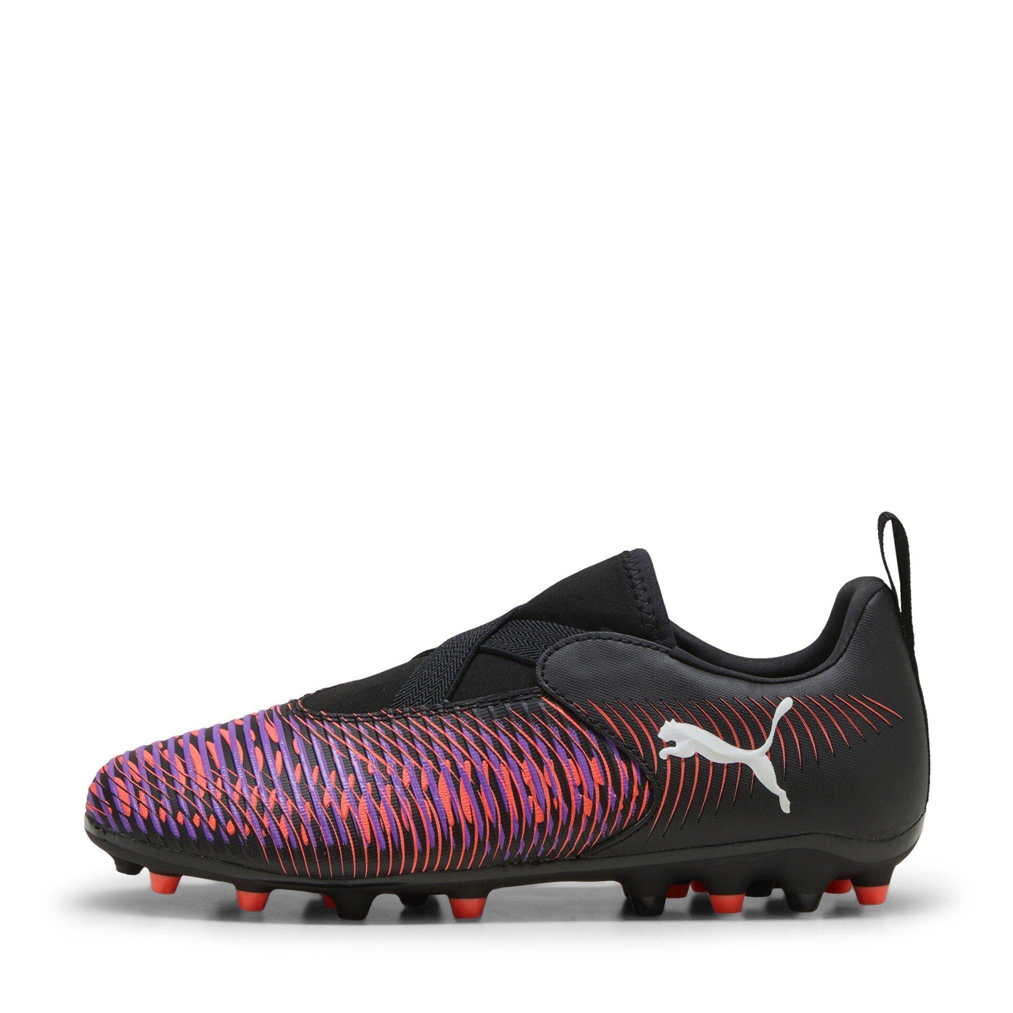 Black-Wh - Puma - Unisex Kids' Future 8 Match Firm Ground Football Boots - 2