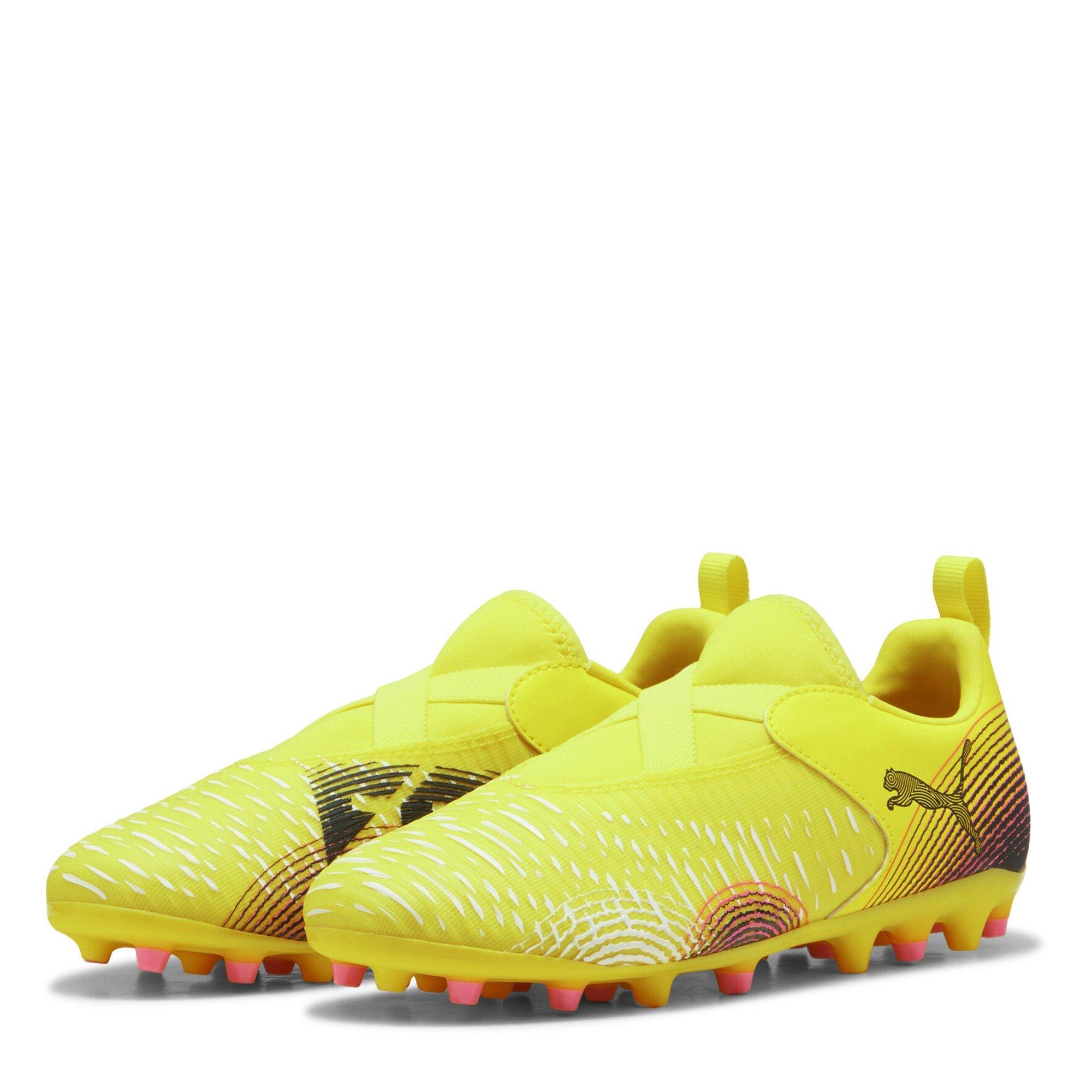 Gele waarschuwing - Puma - Unisex Kids' Future 8 Match Firm Ground Football Boots - 1