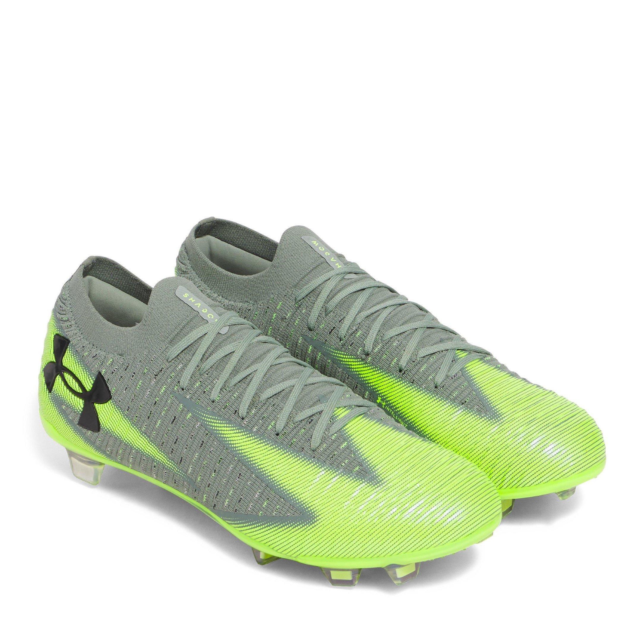 Green - Under Armour - Kids' Shadow Elite Firm Ground Football Boots - 5