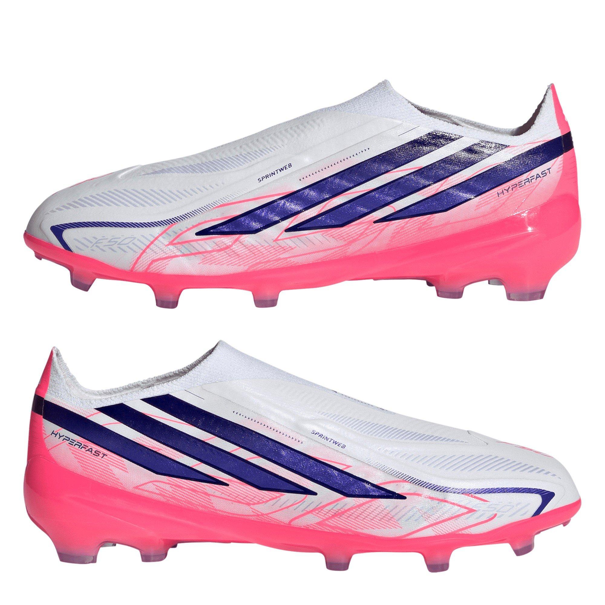 Branco/Coral - adidas - Adidas F50 .1 LL FG Jn64 - 9