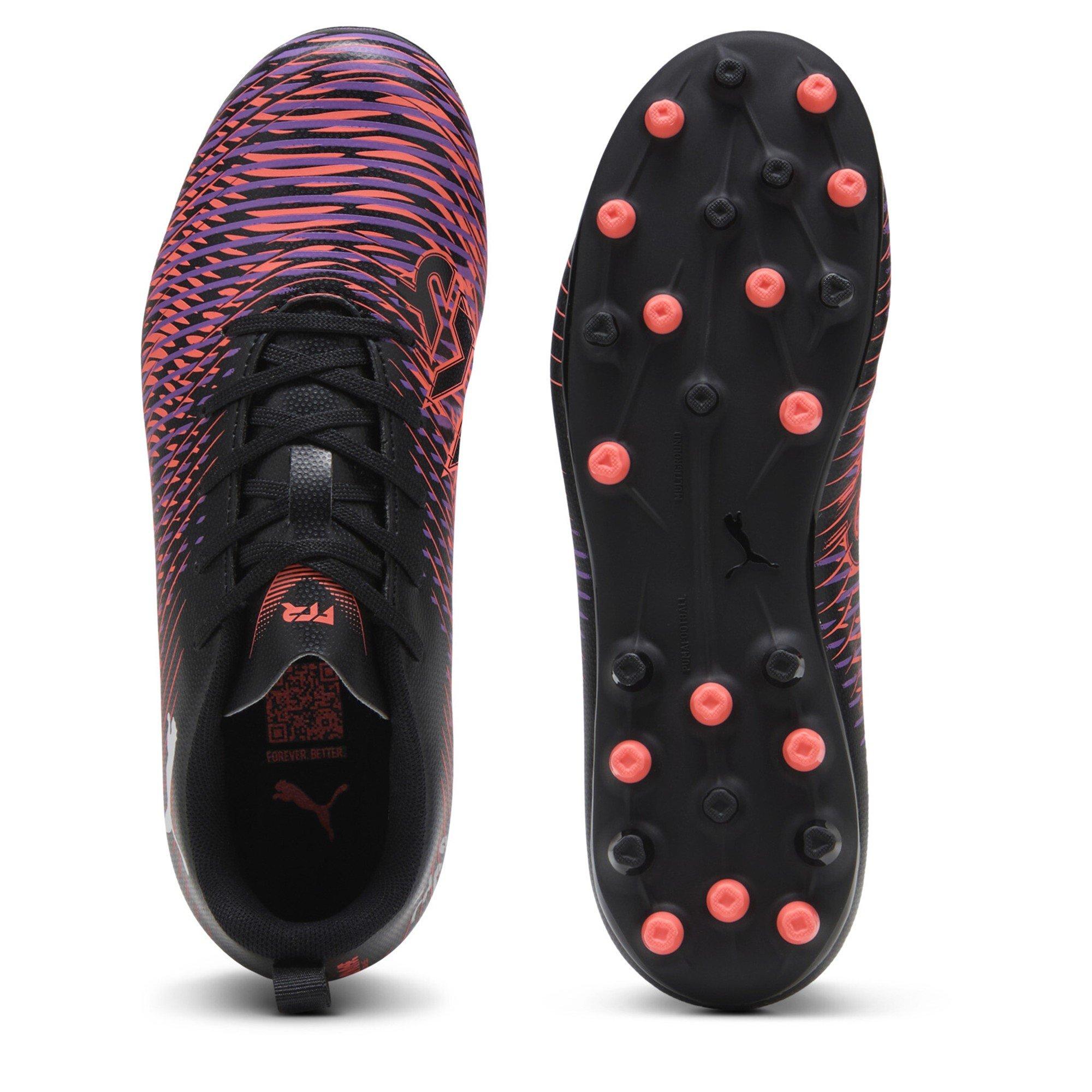 Black-Wh - Puma - Unisex Kids' Future 8 Play Mg Firm Ground Football Boots - 3