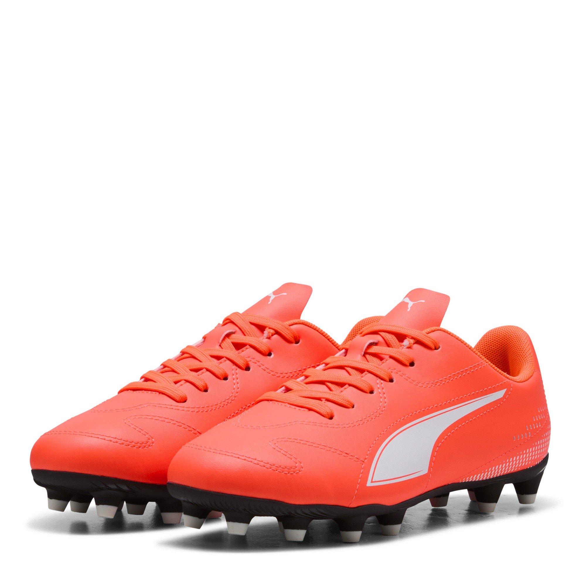 Puma  Kids ' Vitoria Ii Fg/Ag Firm Ground Football Boots - Glowing Red-W - 4.5 (37.5)