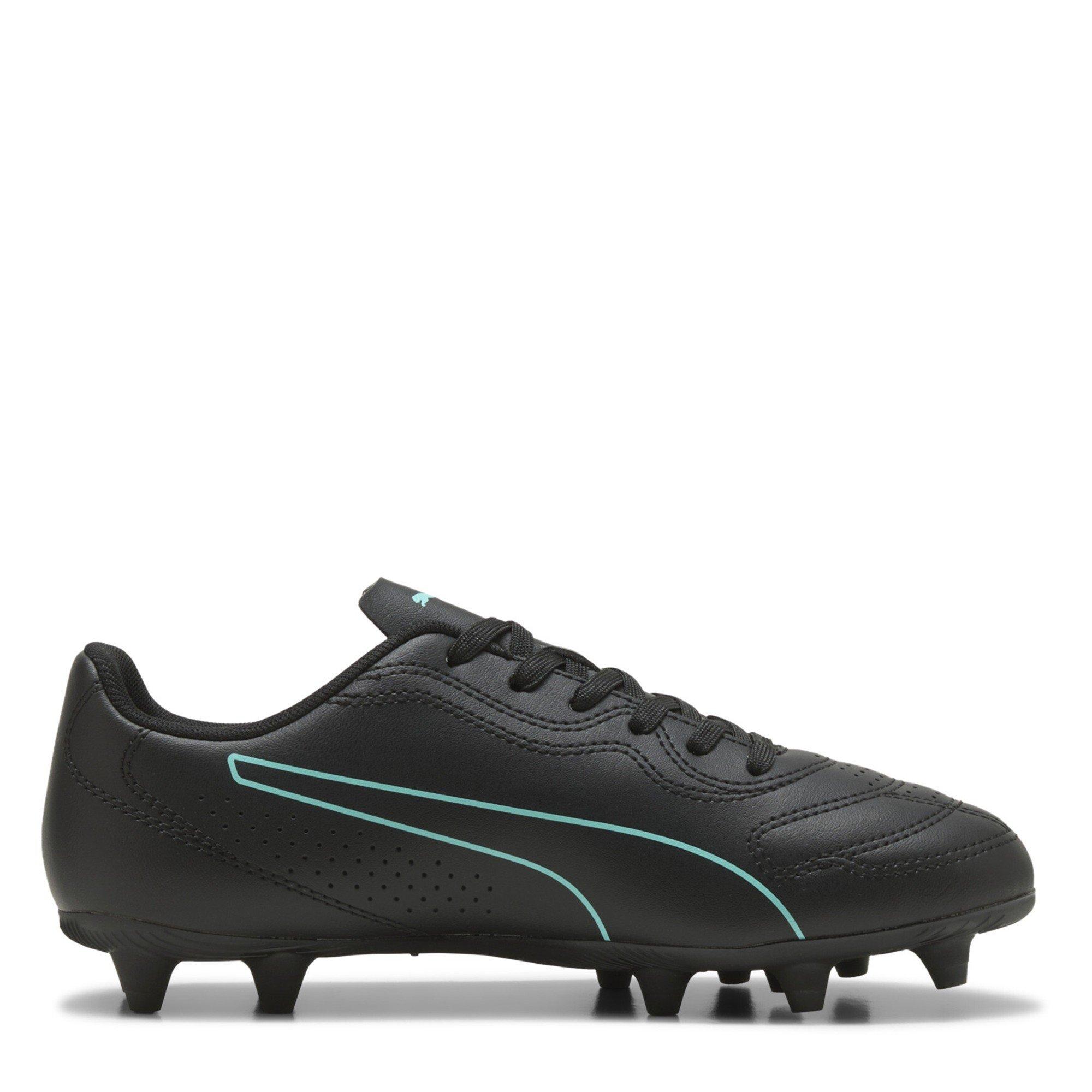 Black/Mint - Puma - Kids' Classico Firm-Ground Football Boots - 4