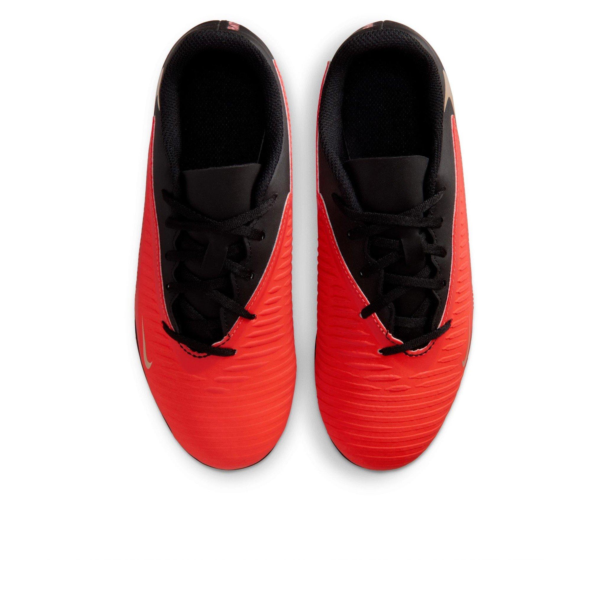 Crimson/Black - Nike - Phantom 6 Low Club Junior Firm Ground Boots - 6