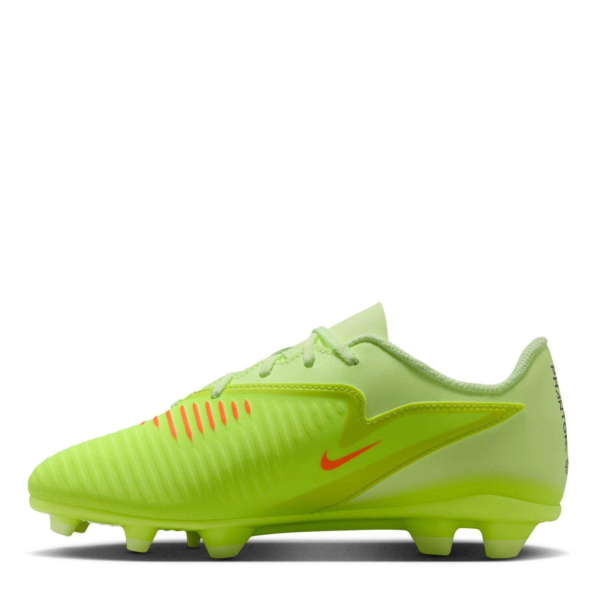 Crimson/Black - Nike - Phantom 6 Low Club Junior Firm Ground Boots - 2