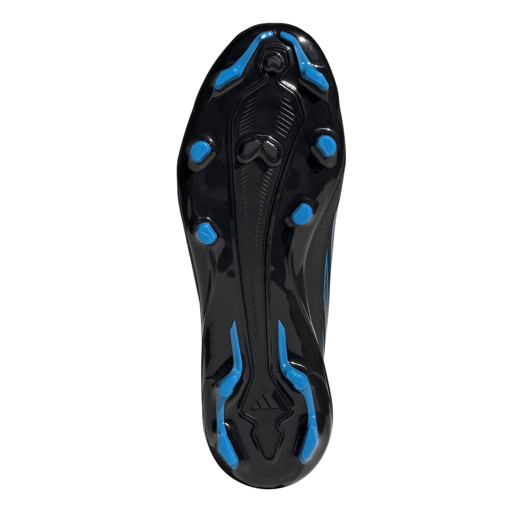 Black/Blue - adidas - F50 Hyperfast League Firm Ground Football Boots Juniors - 6