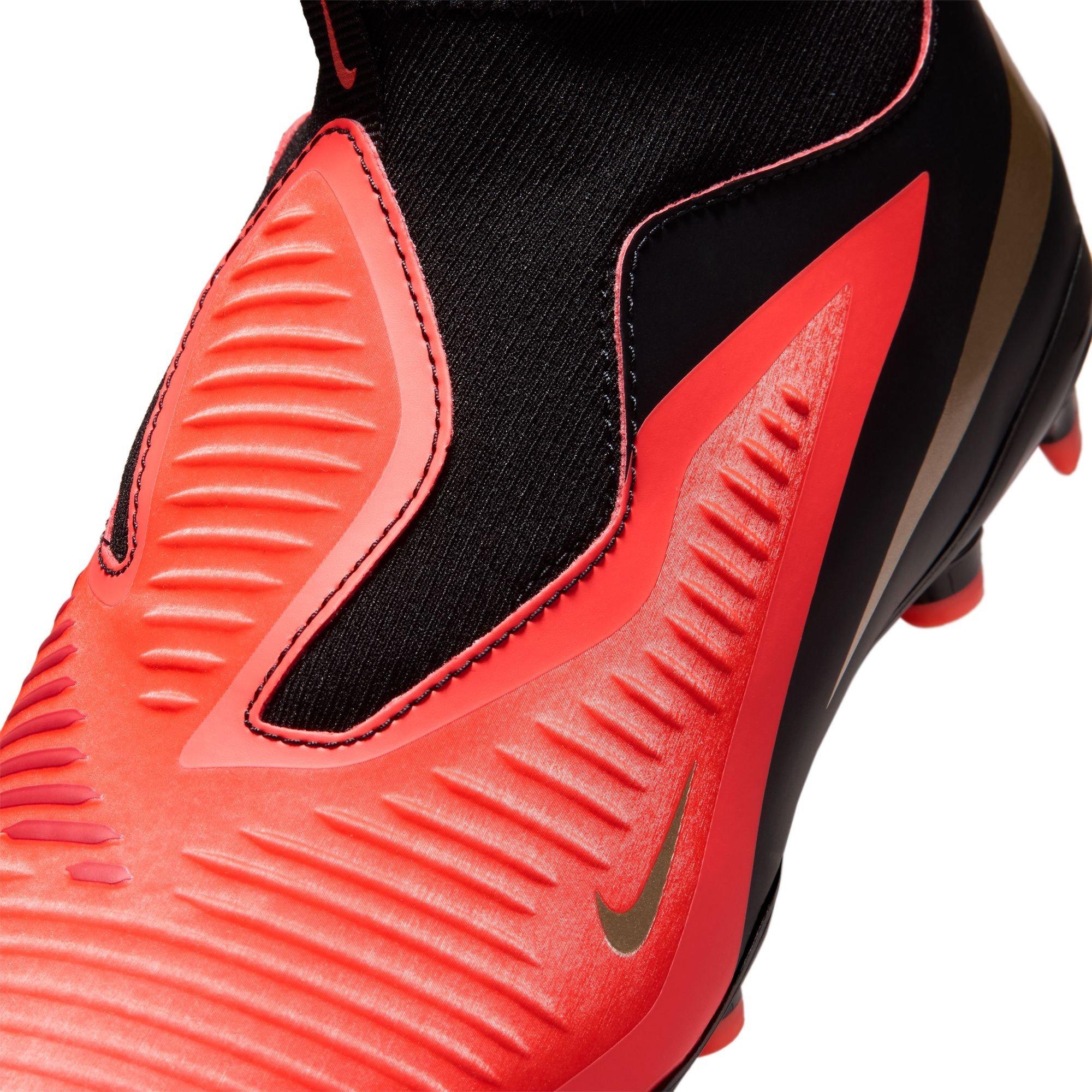 Red/Black - Nike - Phantom 6 Academy High Juniors Firm Ground Football Boots - 7