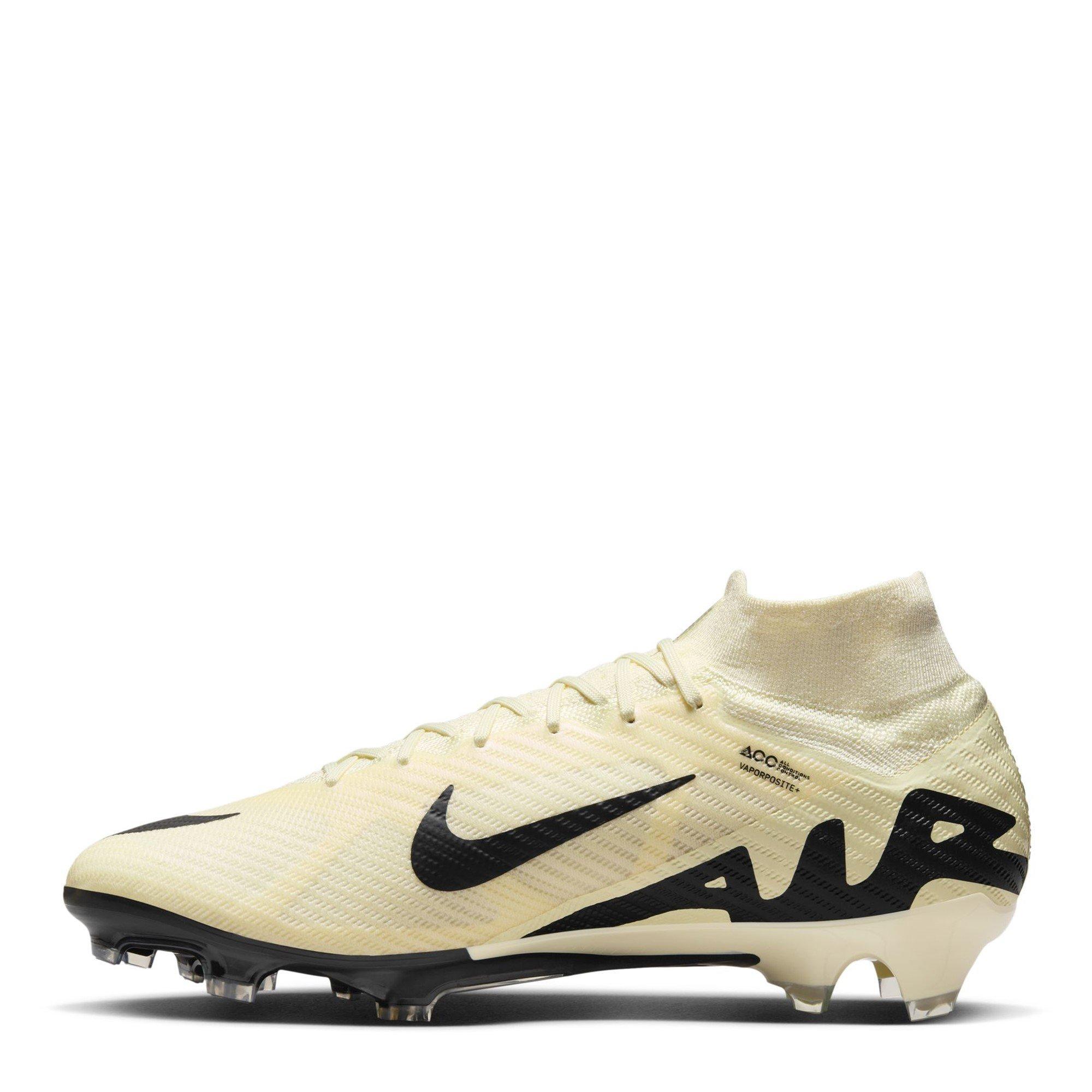 Limonata/Nera - Nike - Zoom Mercurial Superfly 9 Elite Junior Firm Ground Football Boots - 2