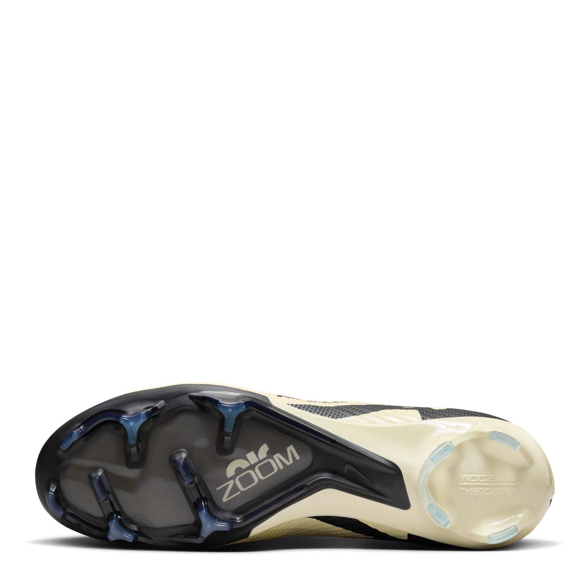 Limonata/Nera - Nike - Zoom Mercurial Superfly 9 Elite Junior Firm Ground Football Boots - 3