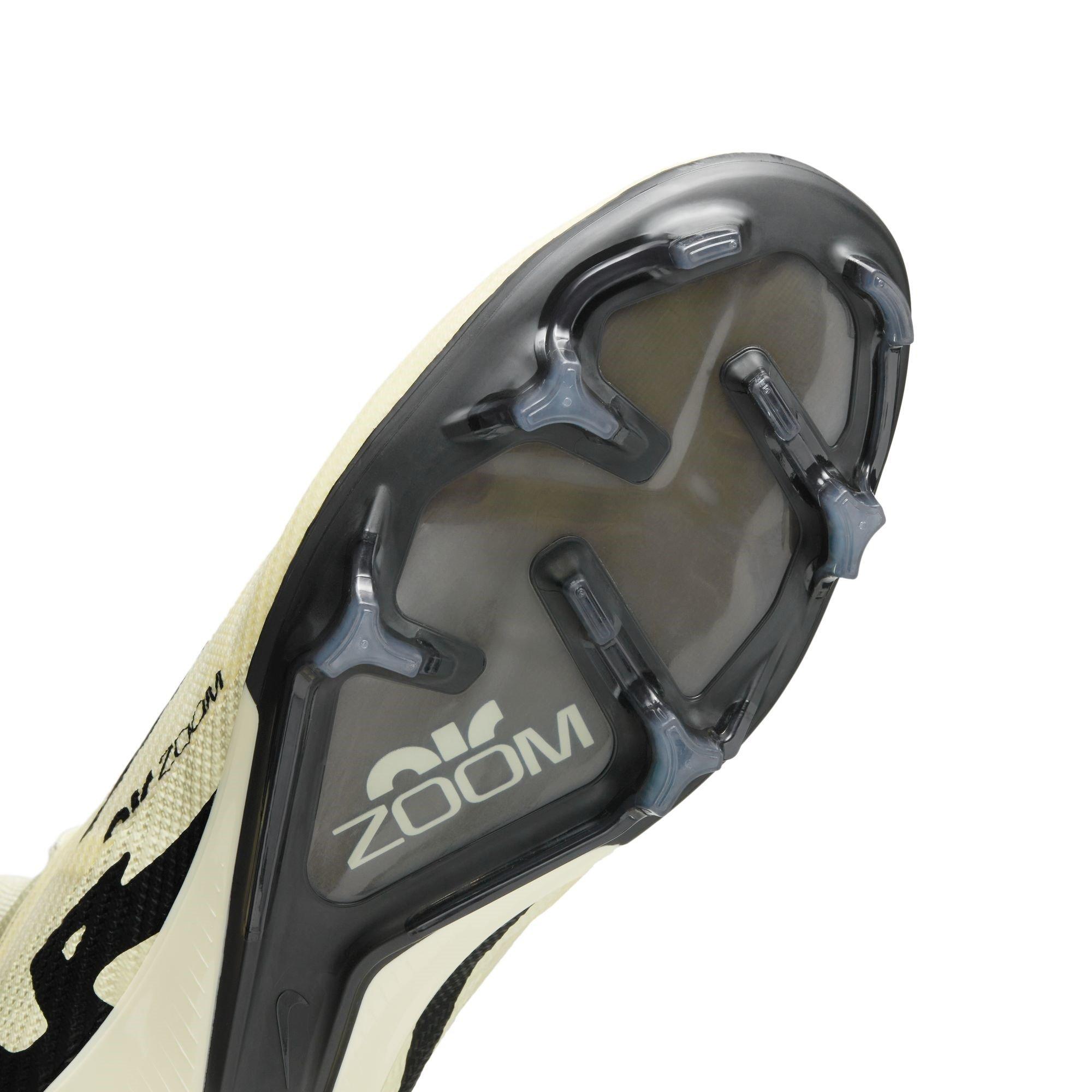 Limonata/Nera - Nike - Zoom Mercurial Superfly 9 Elite Junior Firm Ground Football Boots - 7