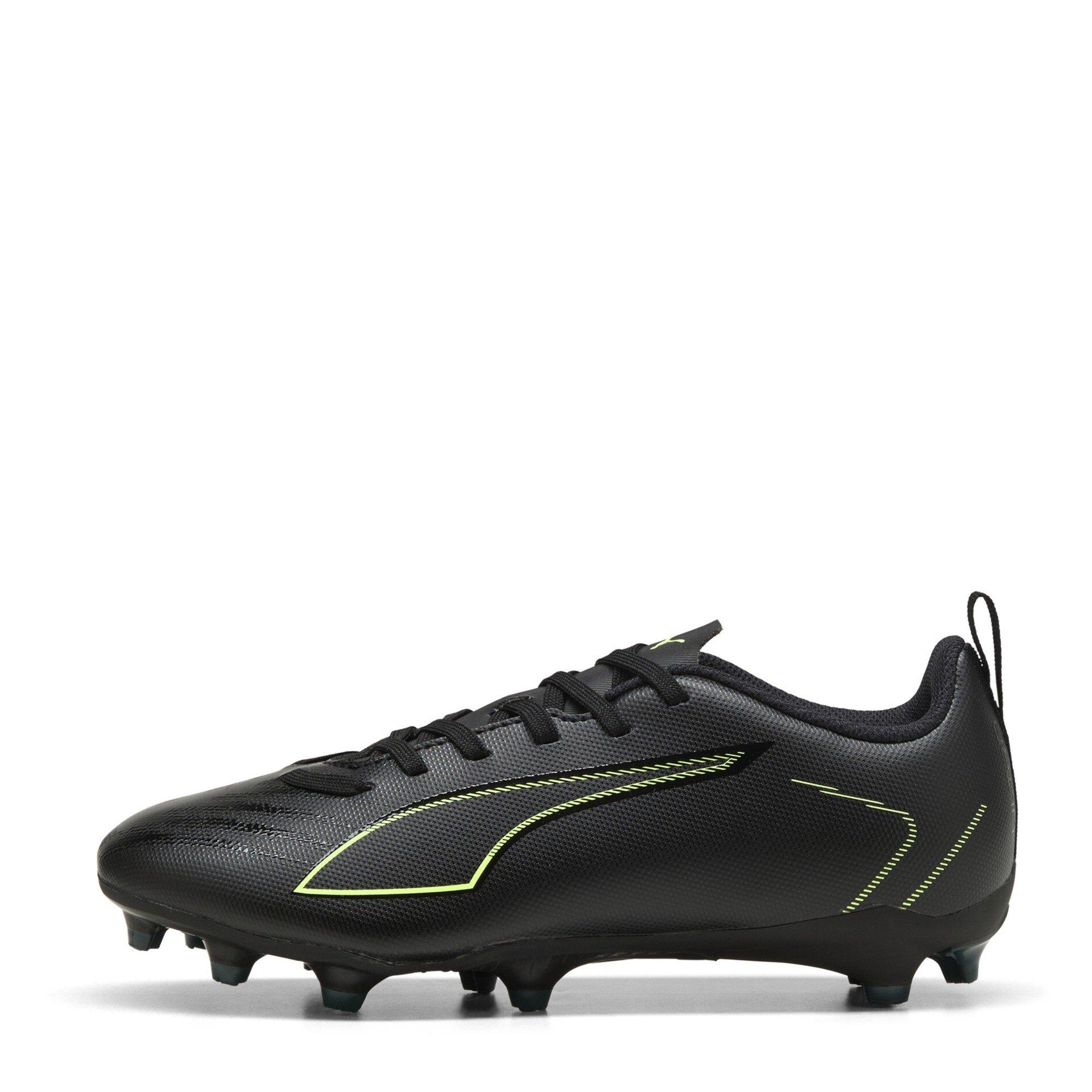 Blk-FL-GrnTrrn - Puma - Unisex Kids' Ultra 6 Play FG/AG Football Boots - 2