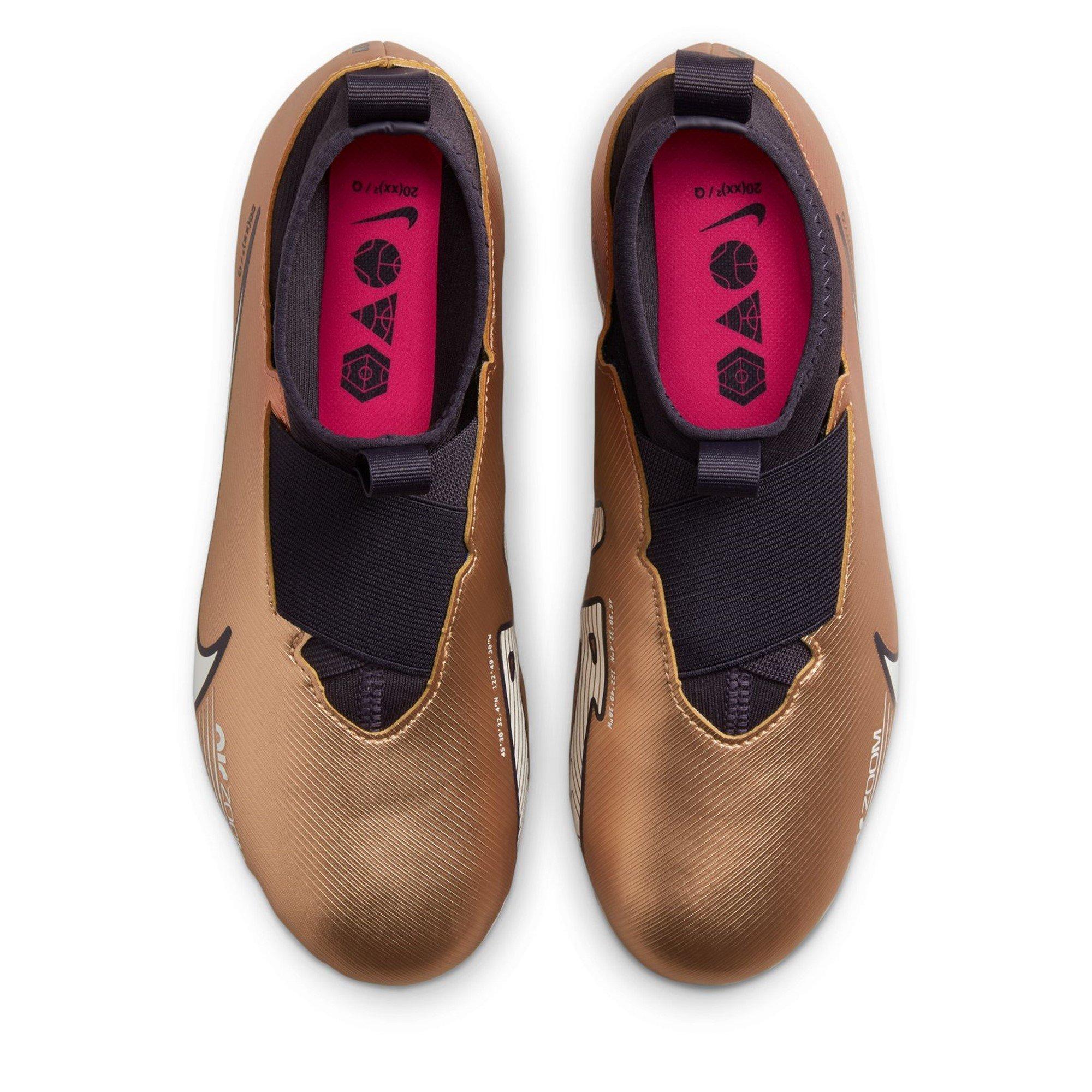 Metallic Copper - Nike - Mercurial Academy Dynamic Fit Firm Ground Football Boots Juniors - 6