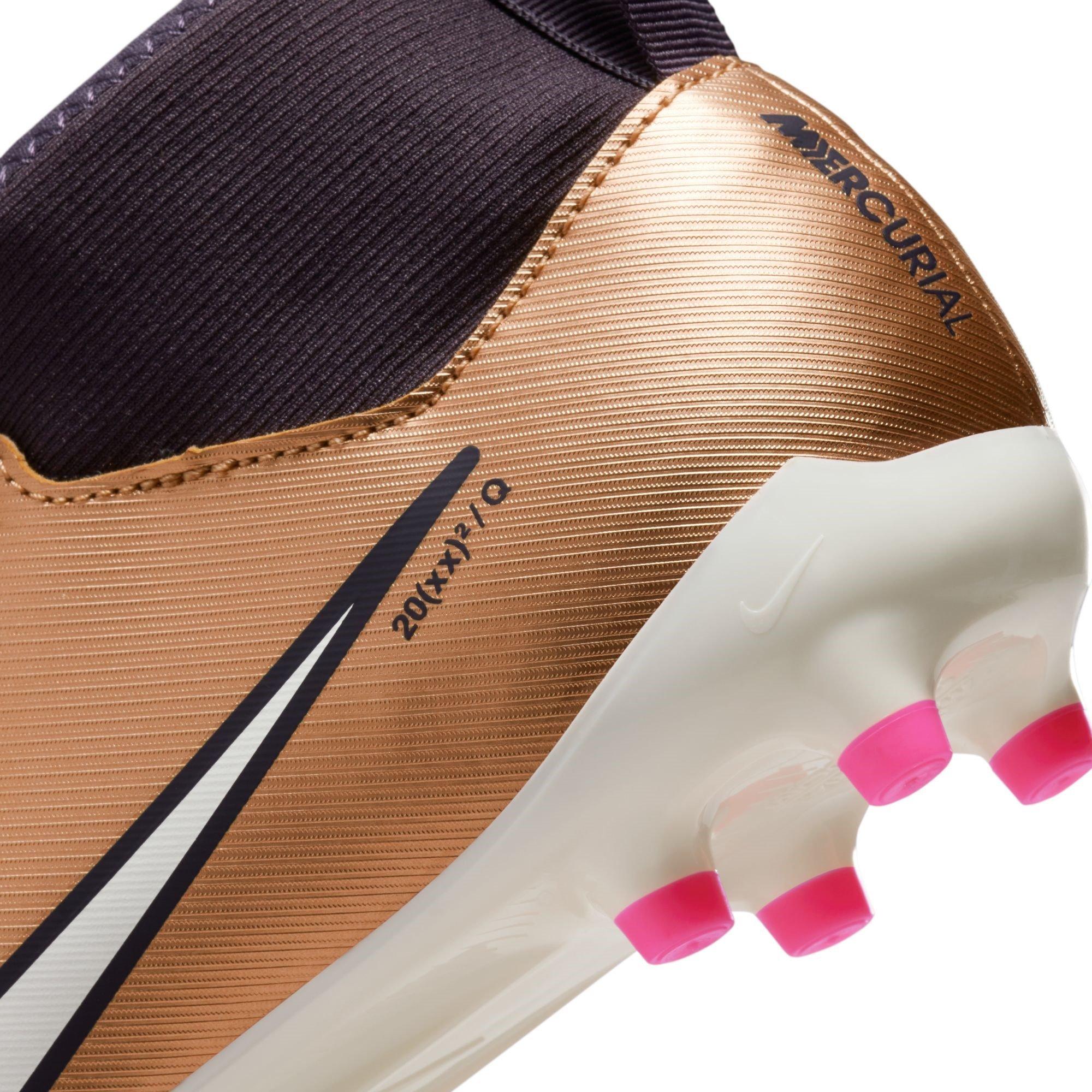 Metallic Copper - Nike - Mercurial Academy Dynamic Fit Firm Ground Football Boots Juniors - 8