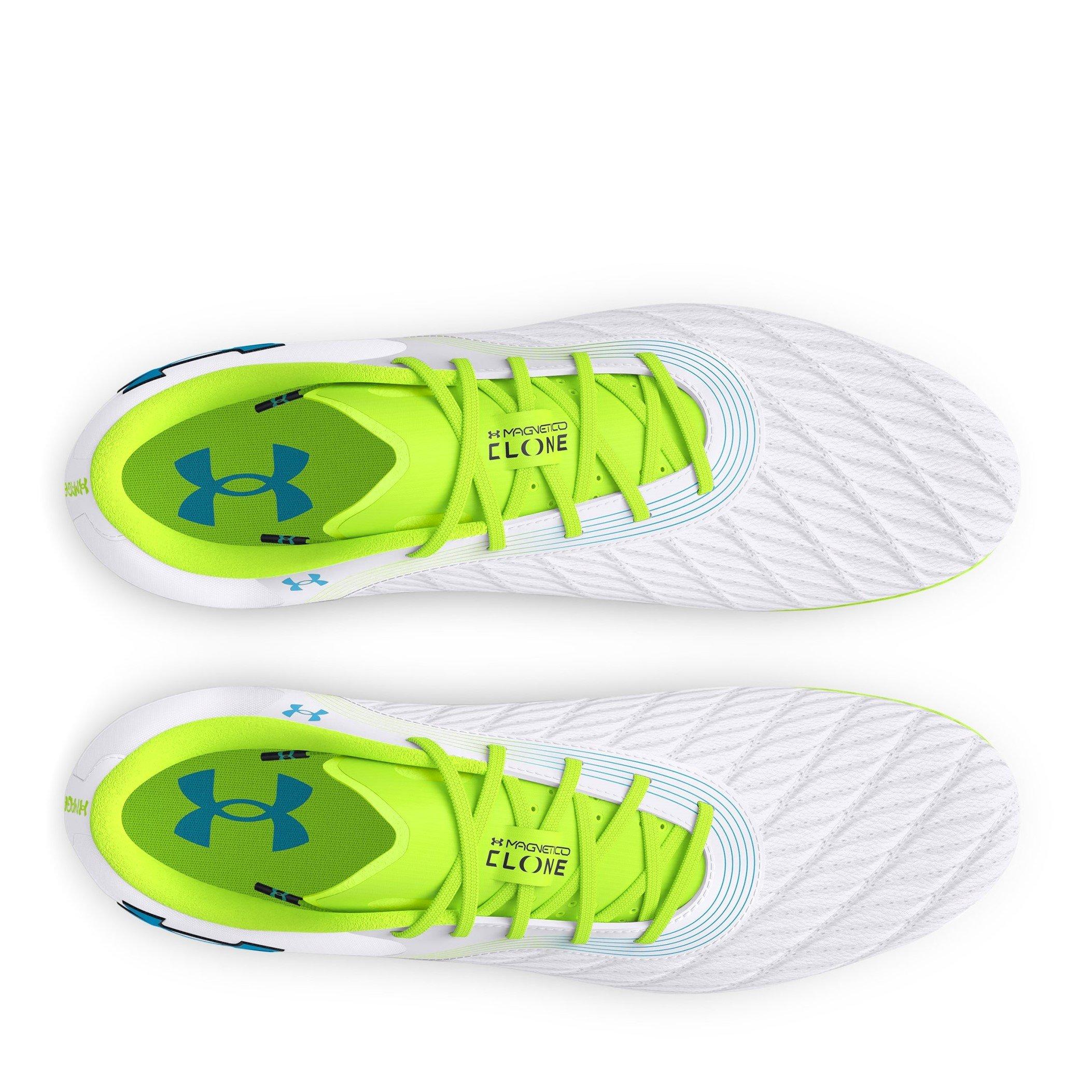 Wit - Under Armour - Kids' Clone Mag Pro3 Firm Ground Football Boots - 4