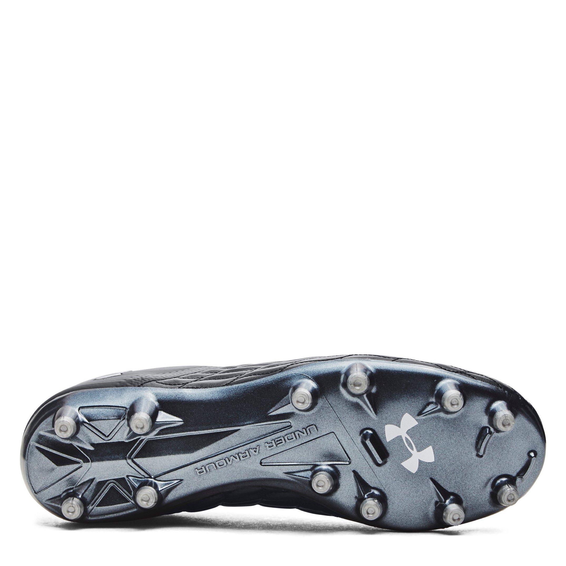 Black - Under Armour - Unisex Kids' Clone Mag Pro3 Firm Ground Football Boots - 3