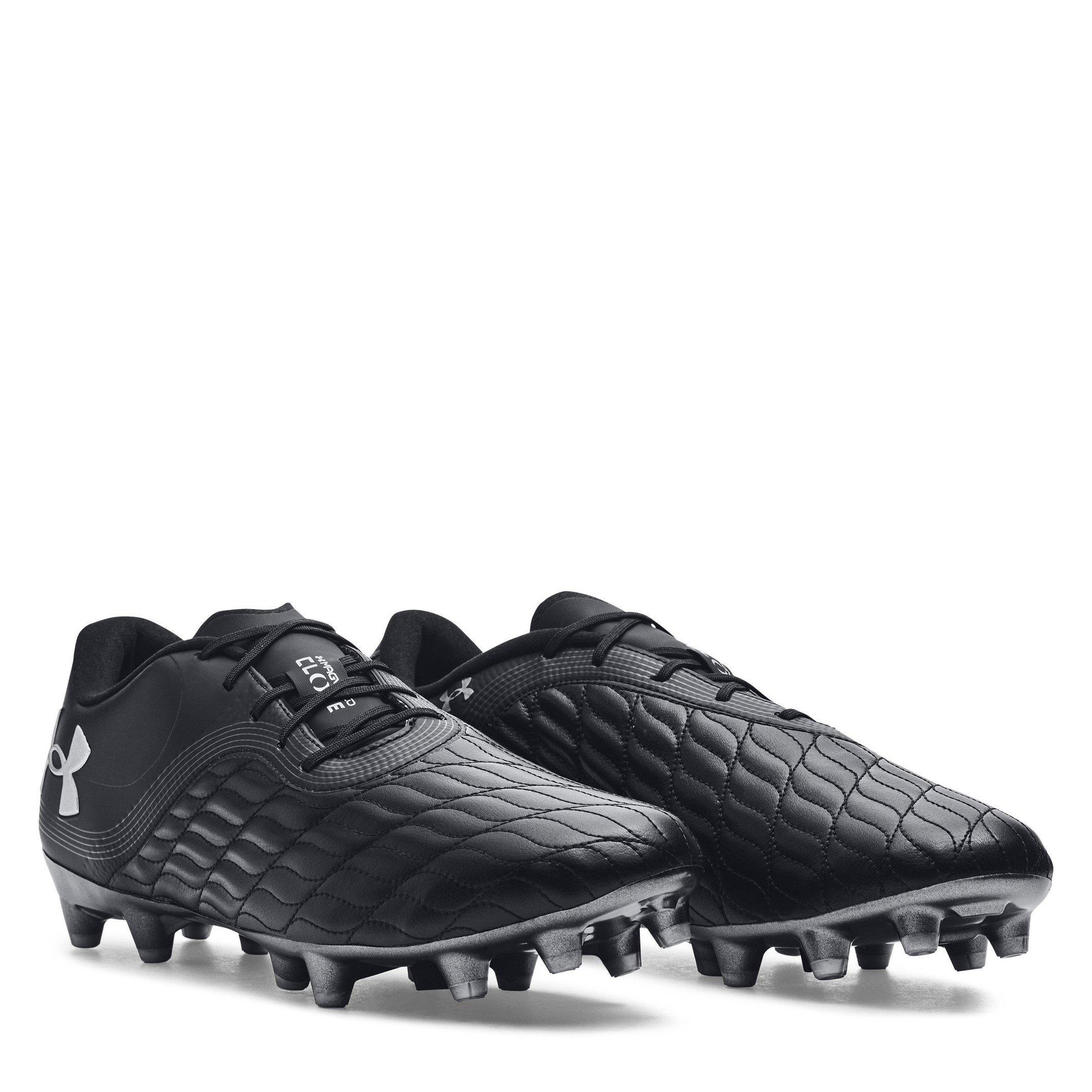 Black - Under Armour - Unisex Kids' Clone Mag Pro3 Firm Ground Football Boots - 5