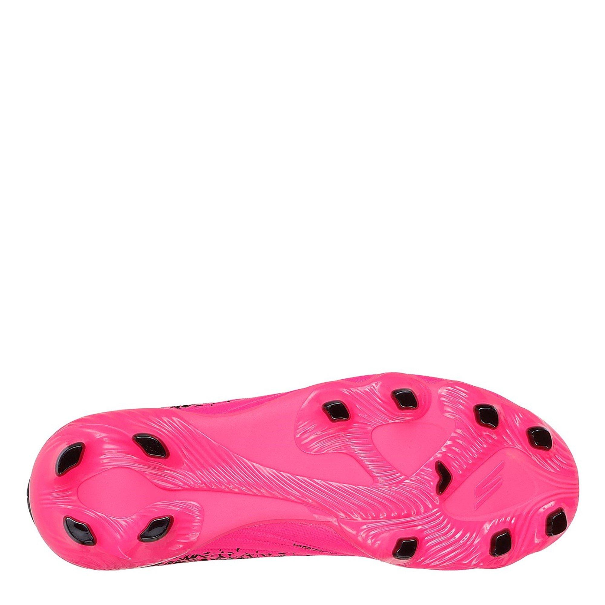 Preto/Rosa - Skechers - Razor Juniors Firm Ground Football Boots - 4