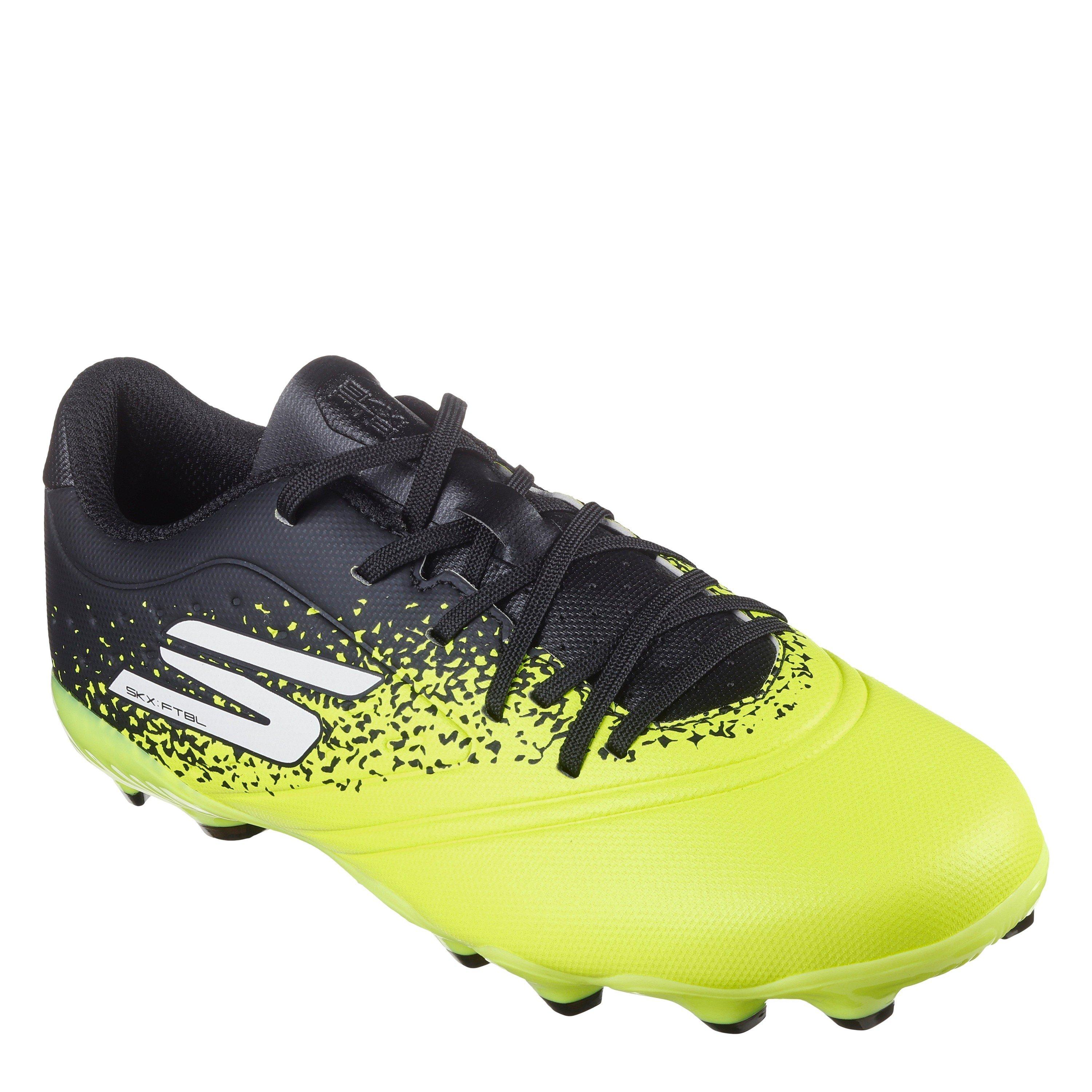 Yellow/Black - Skechers - Razor Juniors Firm Ground Football Boots - 3